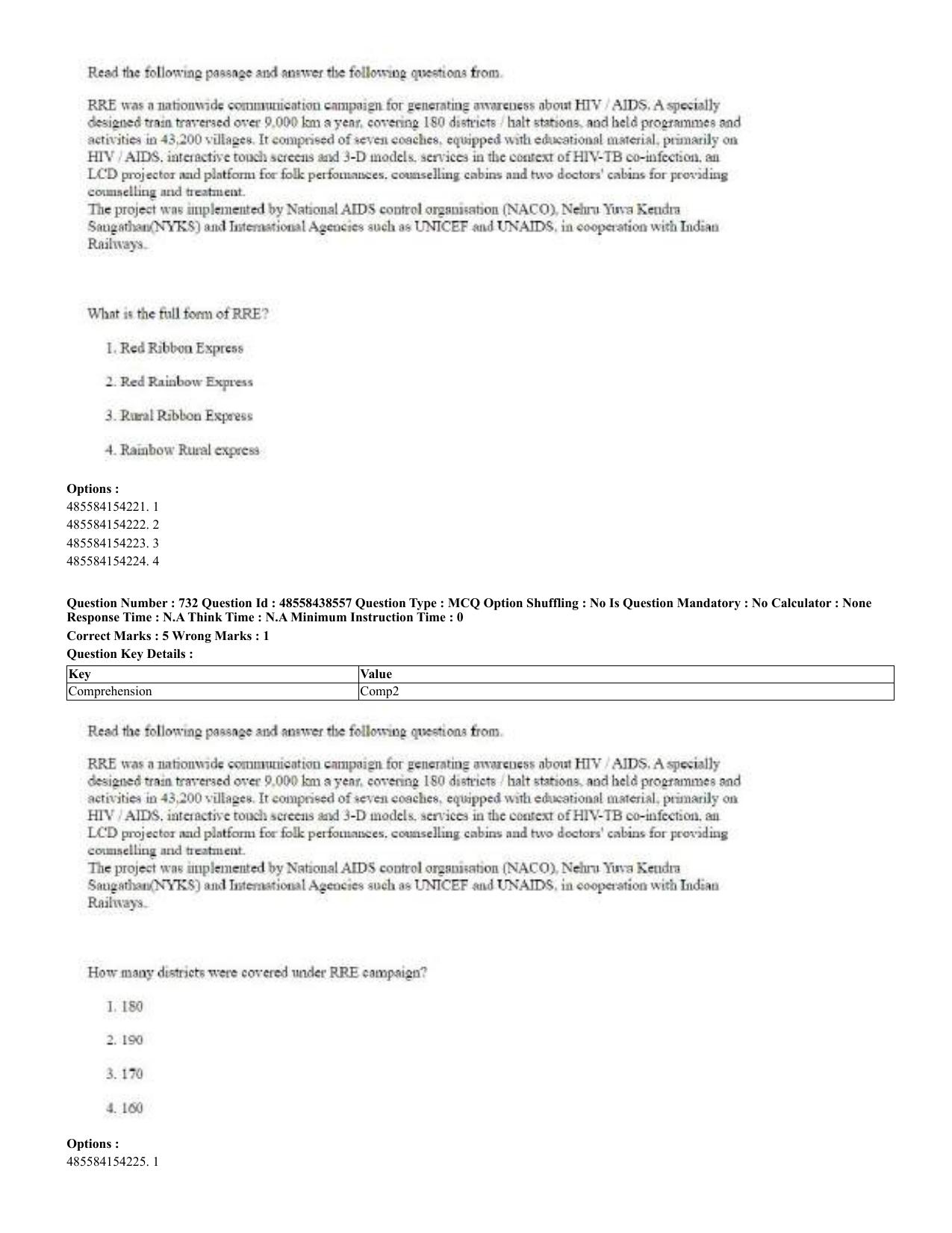 CUET 2023 English Odia Shift 3 Question Papers - 02 Jul 2023 - Page 389