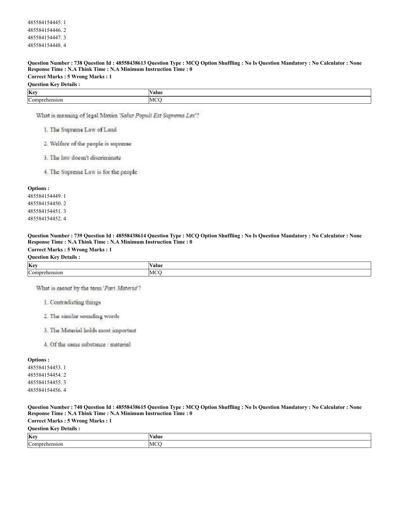 CUET 2023 English Odia Shift 3 Question Papers - 02 Jul 2023 - Page 393