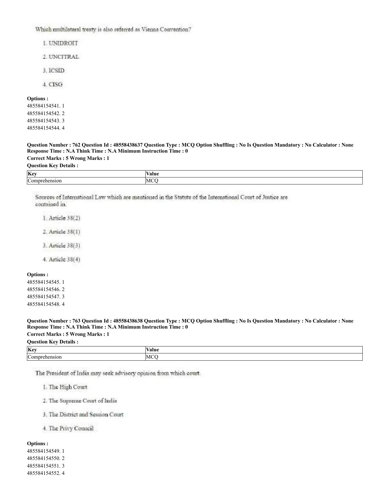 CUET 2023 English Odia Shift 3 Question Papers - 02 Jul 2023 - Page 404