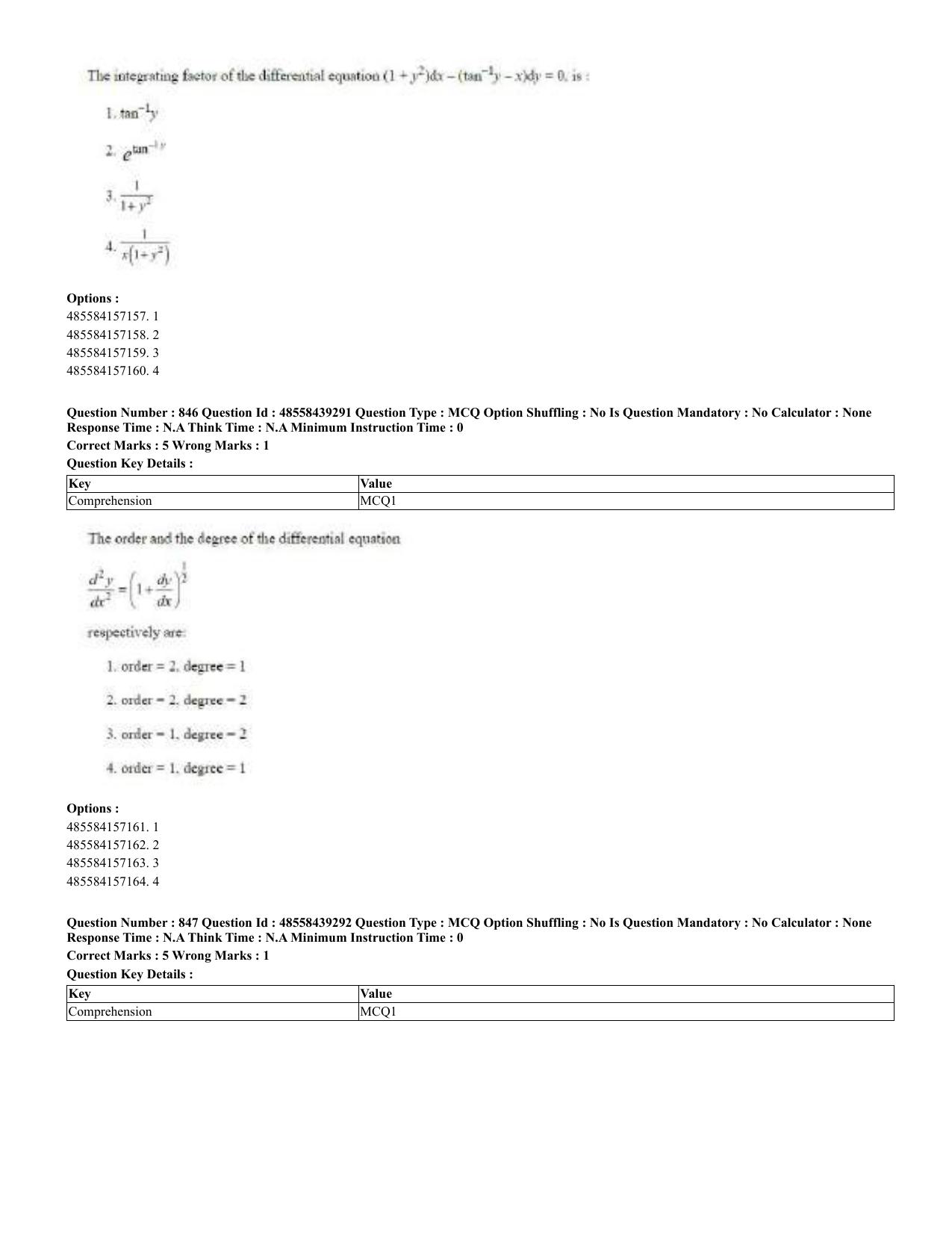 CUET 2023 English Odia Shift 3 Question Papers - 02 Jul 2023 - Page 445
