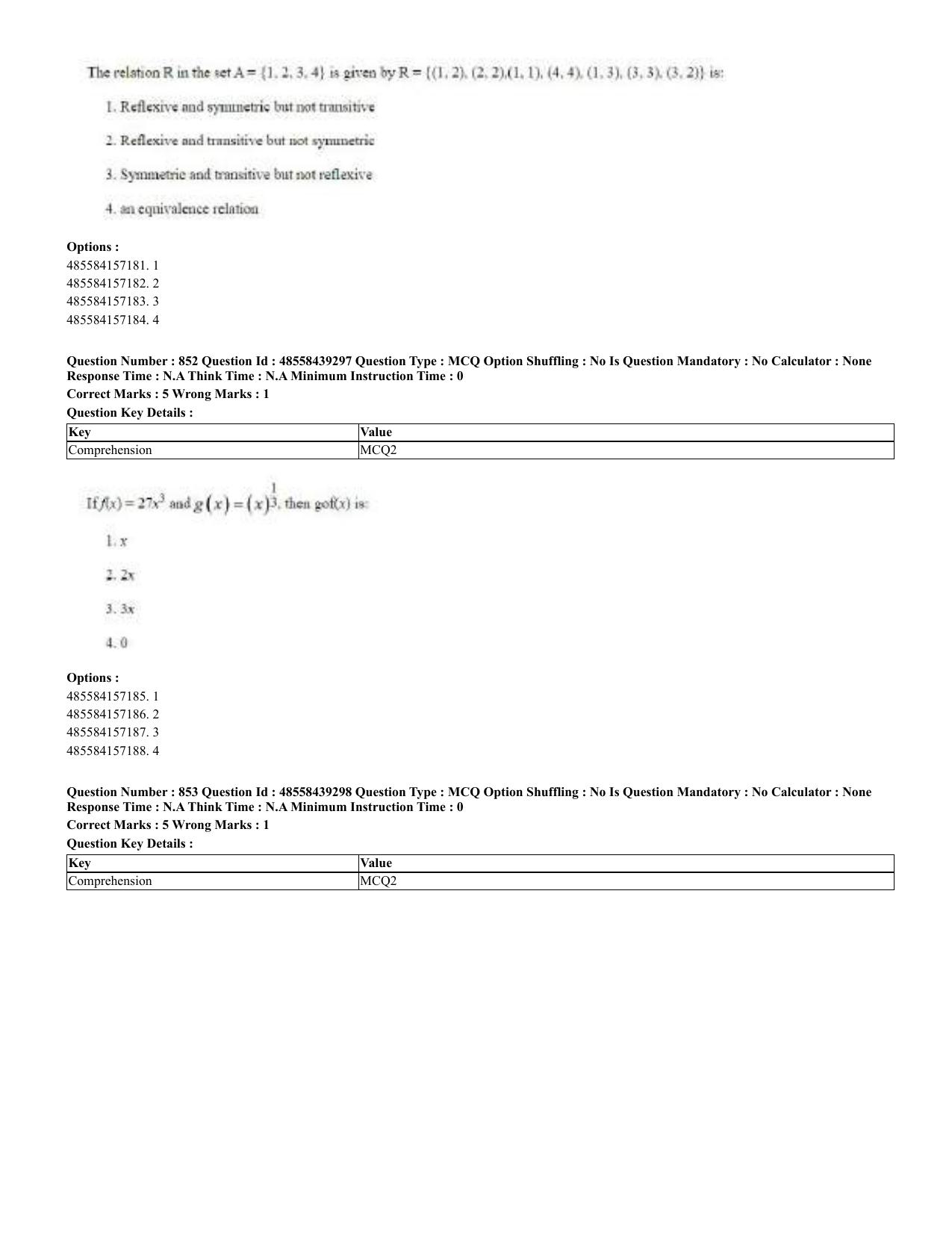 CUET 2023 English Odia Shift 3 Question Papers - 02 Jul 2023 - Page 448