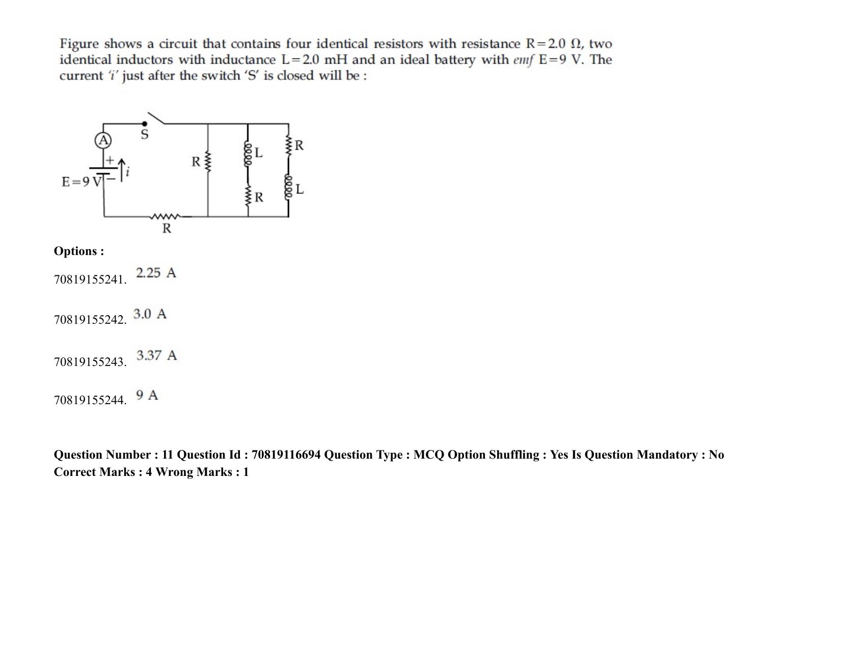 JEE Mains 2021: BTech EG (Shift 2) 24-02-2021 Question Paper - Page 17
