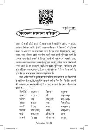 NCERT Book for Class 10 Sanskrit Chapter 4 सब्दरूप – सामान्य परिचय