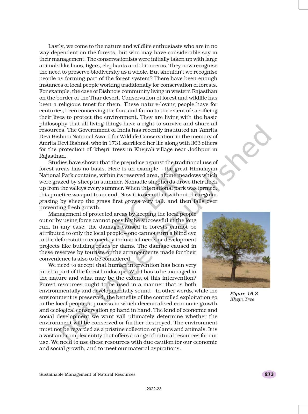 NCERT Book for Class 10 Science Chapter 16 Management of Natural Resources - Page 8
