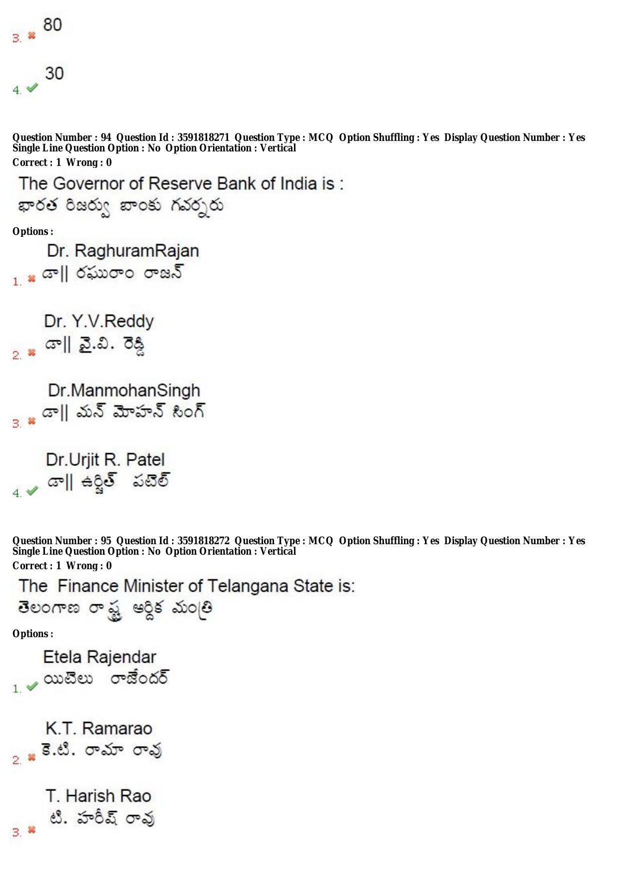 TS CPGET 2018 M.Com (Shift 2) Question Paper with Answer Key - Page 48