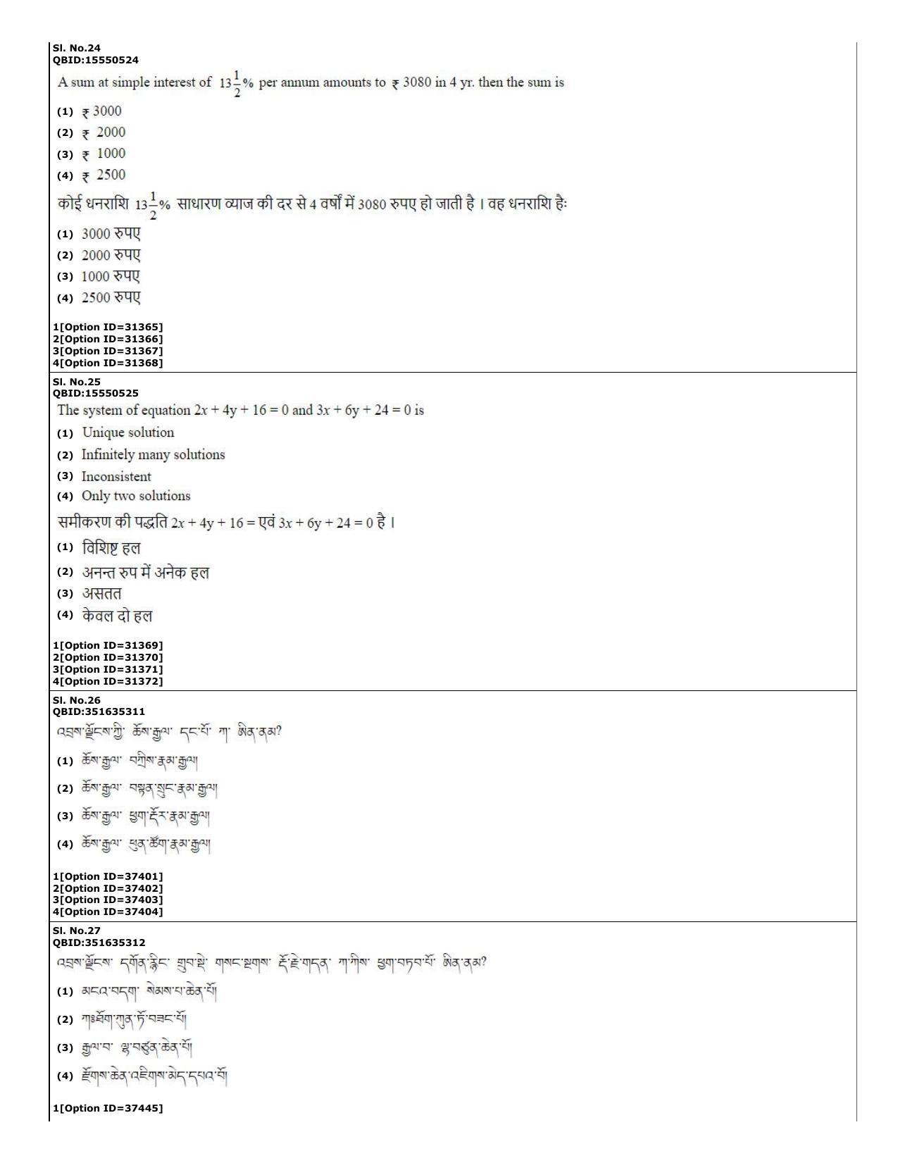 CUET (PG) 2022: PGQP-60 Bhutia (10-09-2022) Question Paper - Page 10