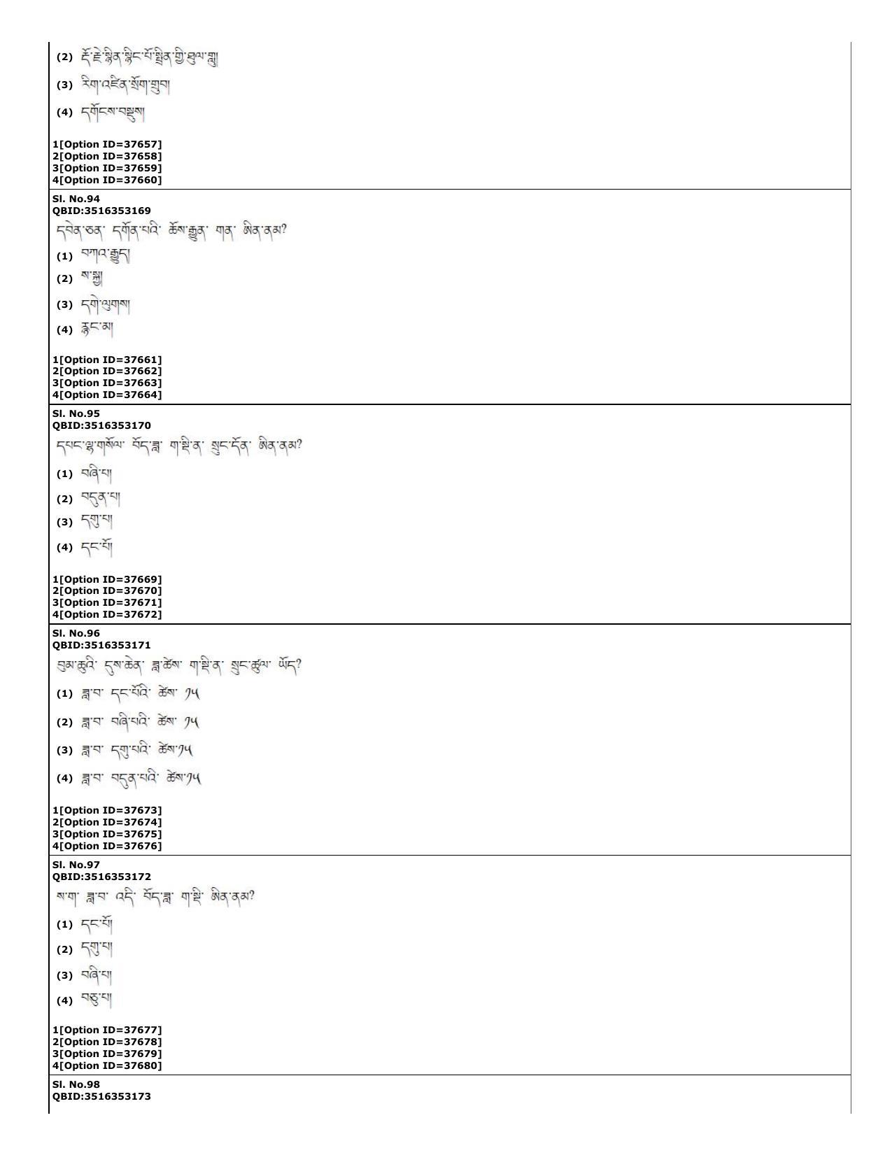 CUET (PG) 2022: PGQP-60 Bhutia (10-09-2022) Question Paper - Page 25