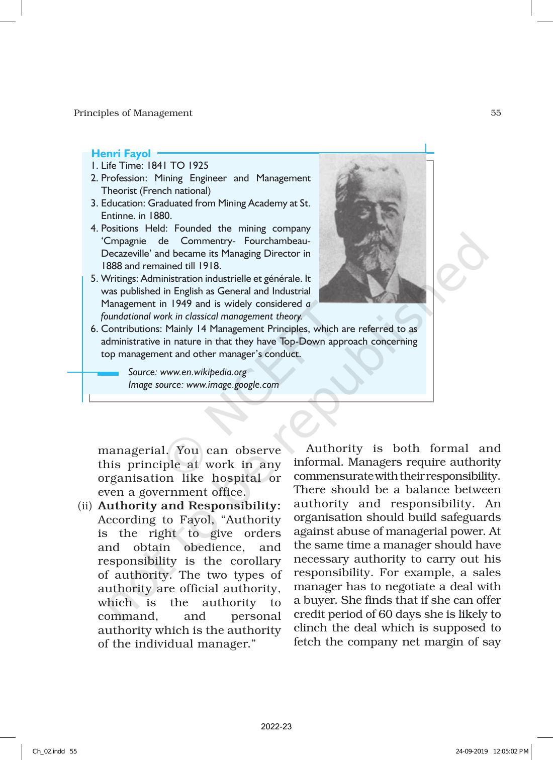 NCERT Book for Class 12 Business Studies Chapter 2 Principles of Management - Page 26