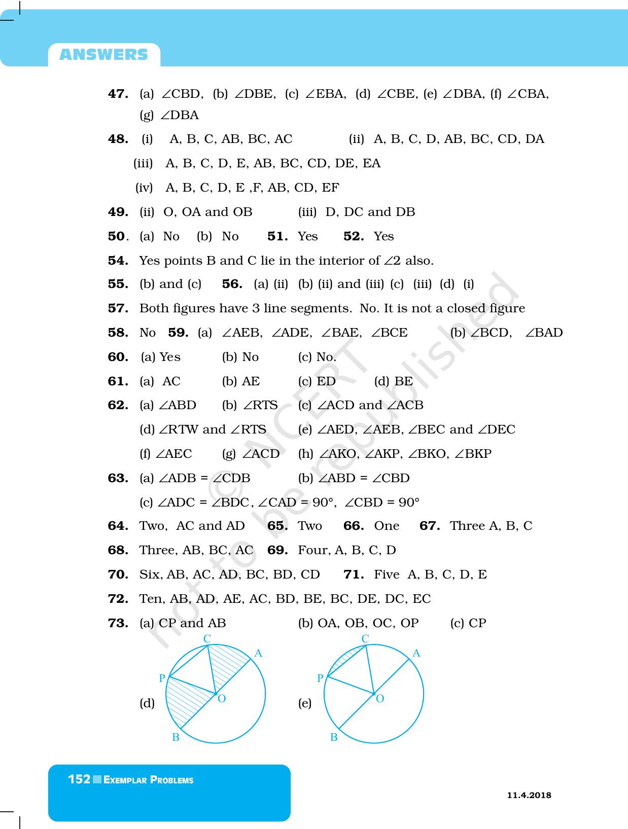 NCERT Exemplar Class 6: Mathematics - Answers - Page 4
