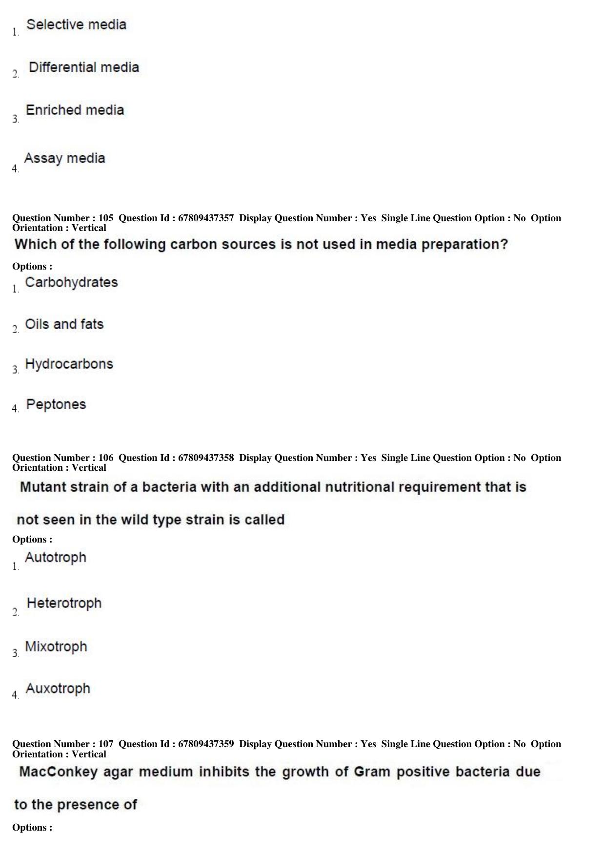 AP ECET 2019 - Bio Technology Question Paper With Preliminary Keys Shift1 - Page 37