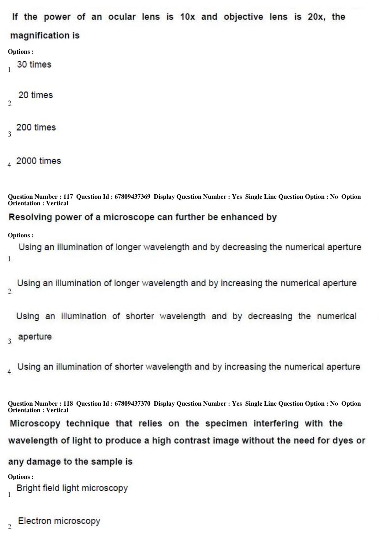 AP ECET 2019 - Bio Technology Question Paper With Preliminary Keys Shift1 - Page 41