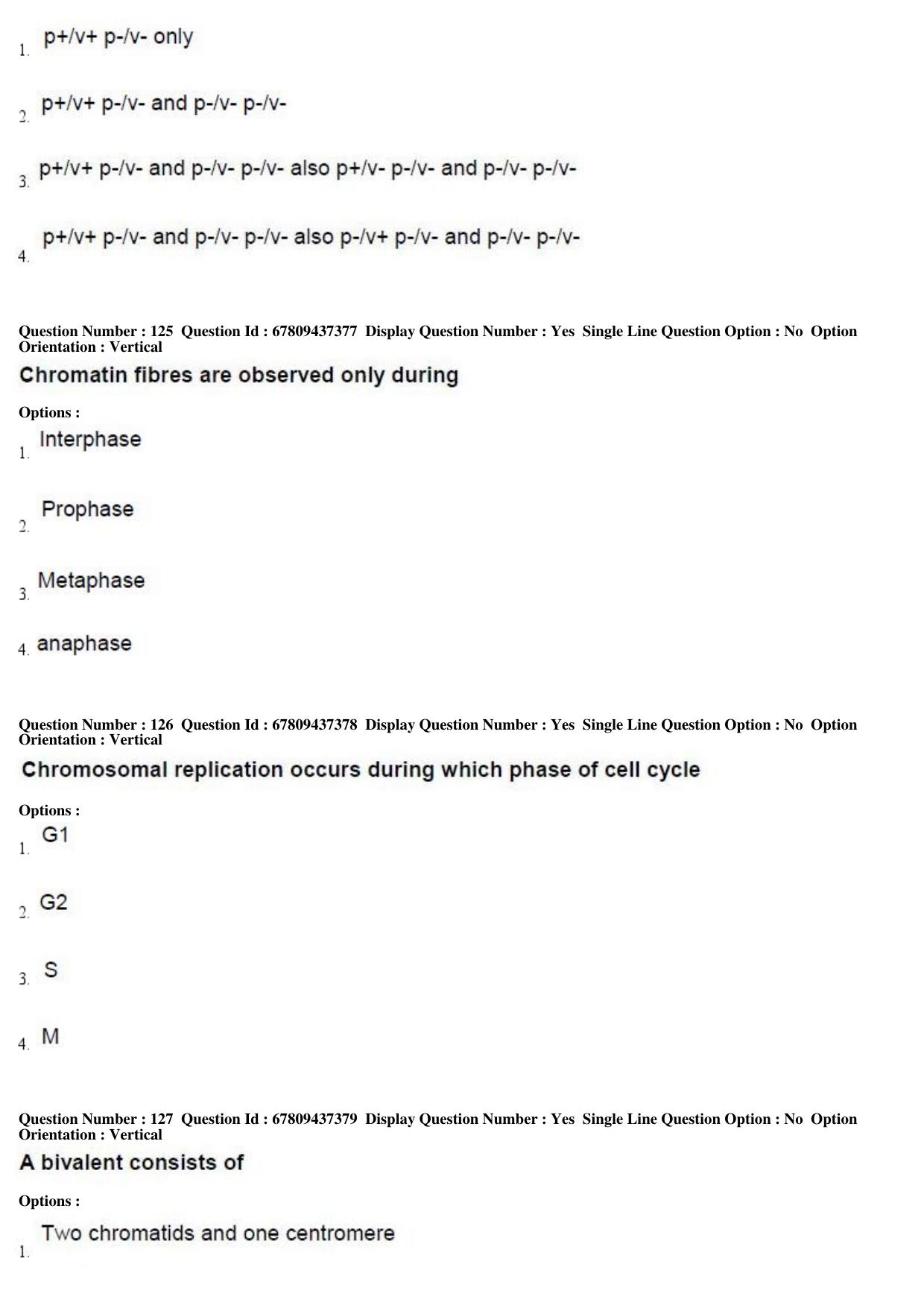 AP ECET 2019 - Bio Technology Question Paper With Preliminary Keys Shift1 - Page 44