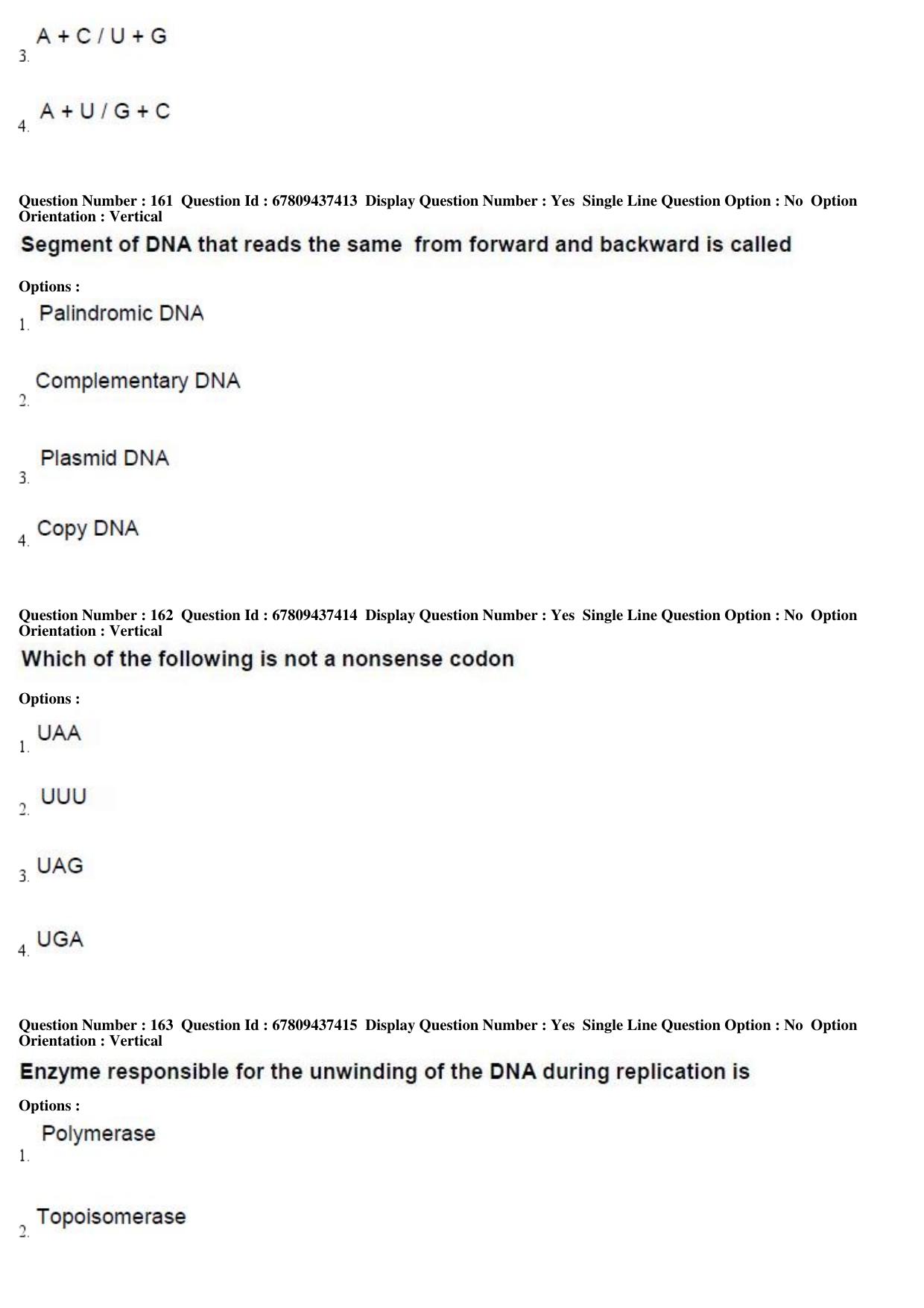 AP ECET 2019 - Bio Technology Question Paper With Preliminary Keys Shift1 - Page 57