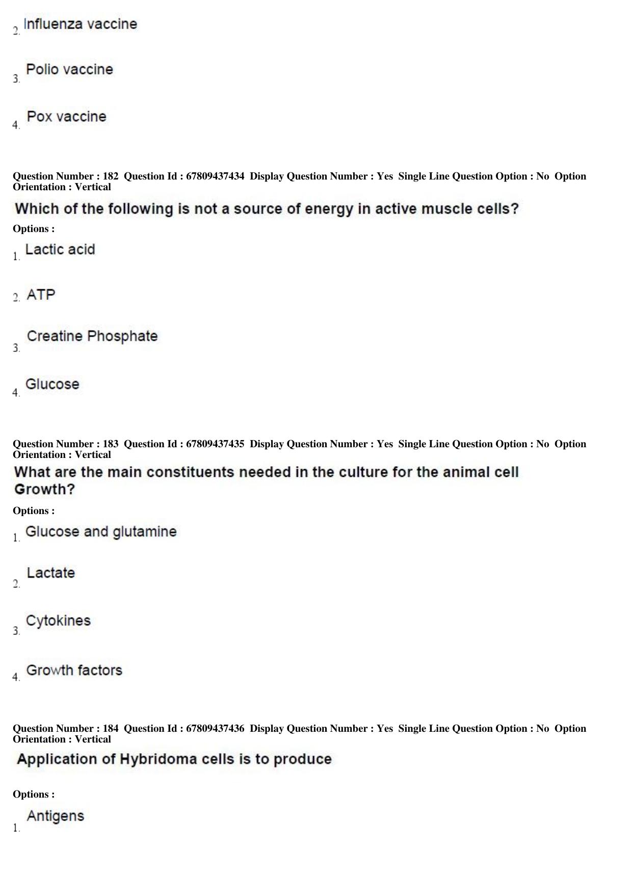 AP ECET 2019 - Bio Technology Question Paper With Preliminary Keys Shift1 - Page 64