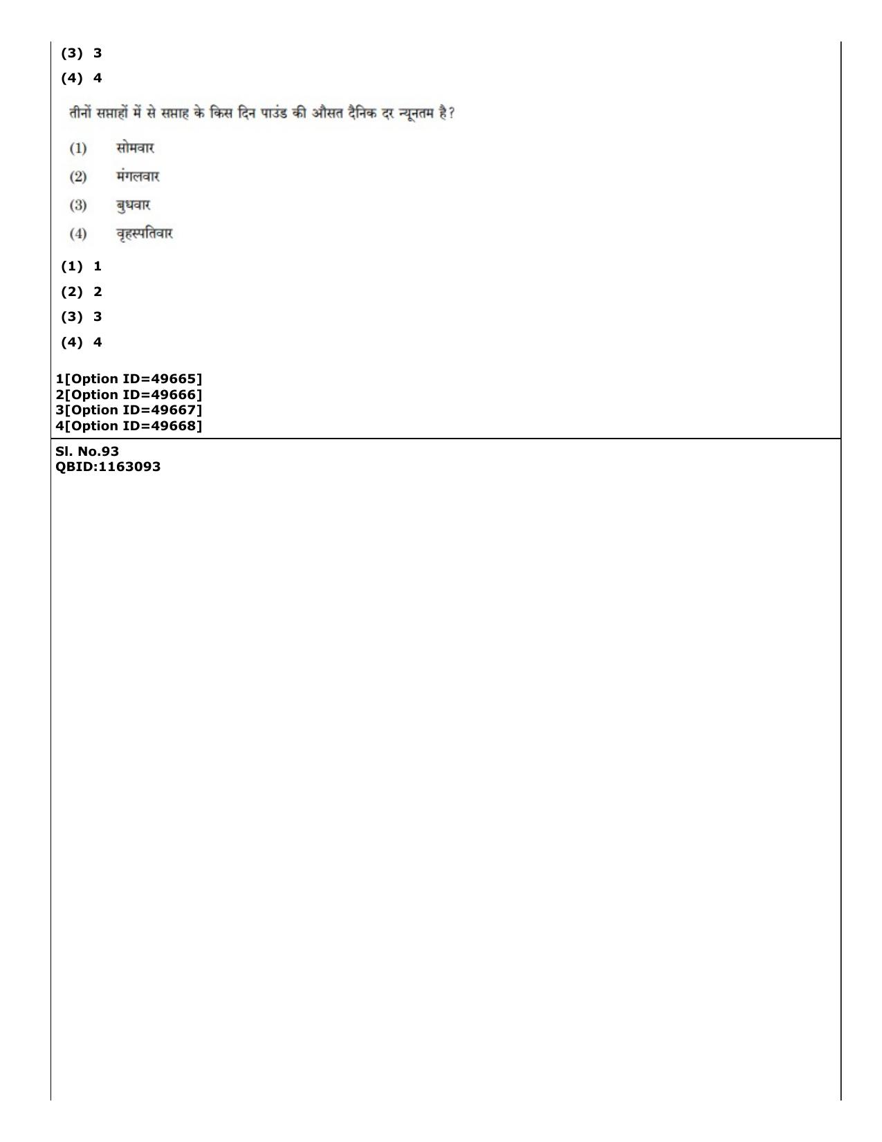 CUET (PG) 2022: PGQP-38 General (MBA etc) (12-09-2022) Question Paper - Page 79