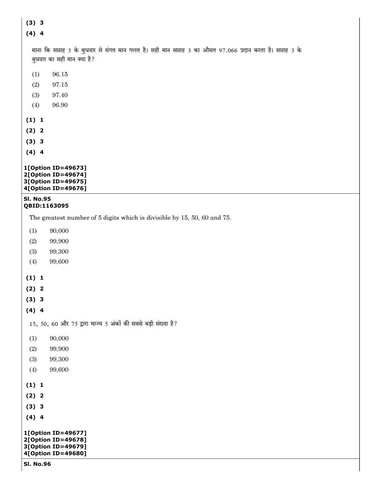 CUET (PG) 2022: PGQP-38 General (MBA etc) (12-09-2022) Question Paper - Page 83
