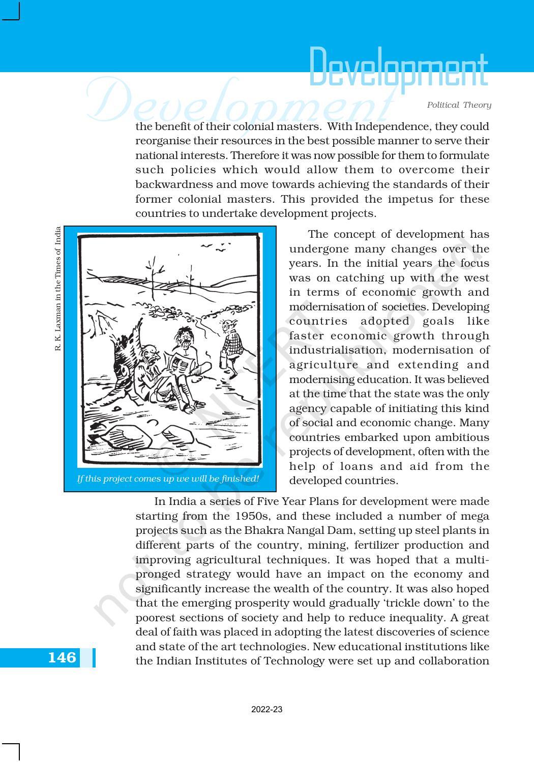 NCERT Book for Class 11 Political Science (Political Theory) Chapter 10 Development - Page 4