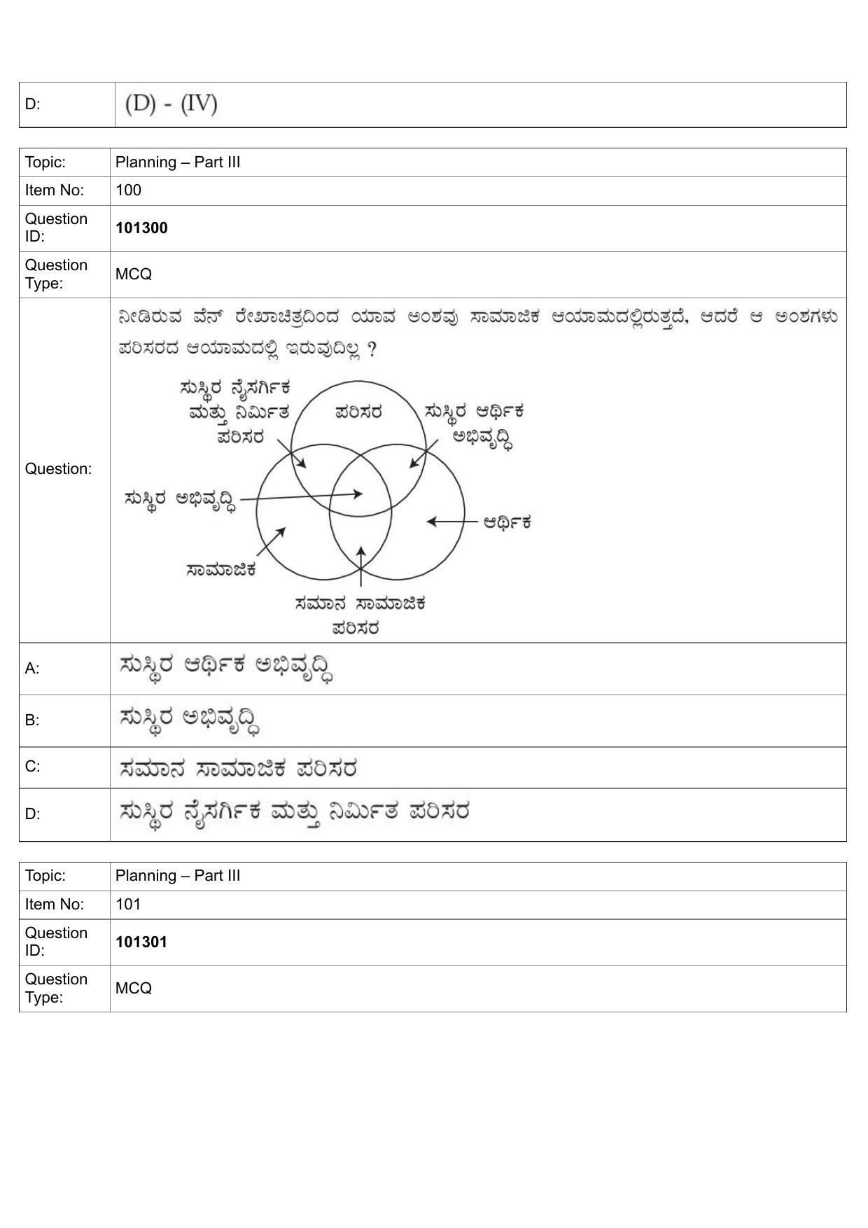 JEE Mains 2022: B Arch & B Planning Kannada (Shift 1) 30-07-2022 Question Paper - Page 64