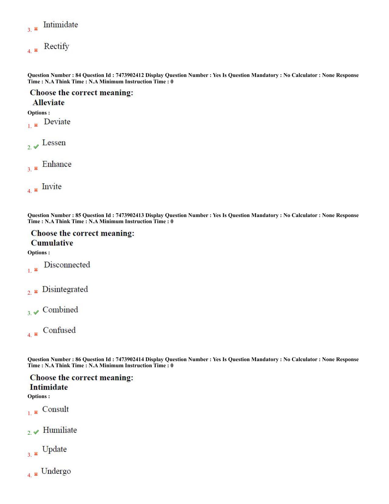 AP ICET 2023 - Shift 2 Question Paper With Preliminary Keys - Page 46