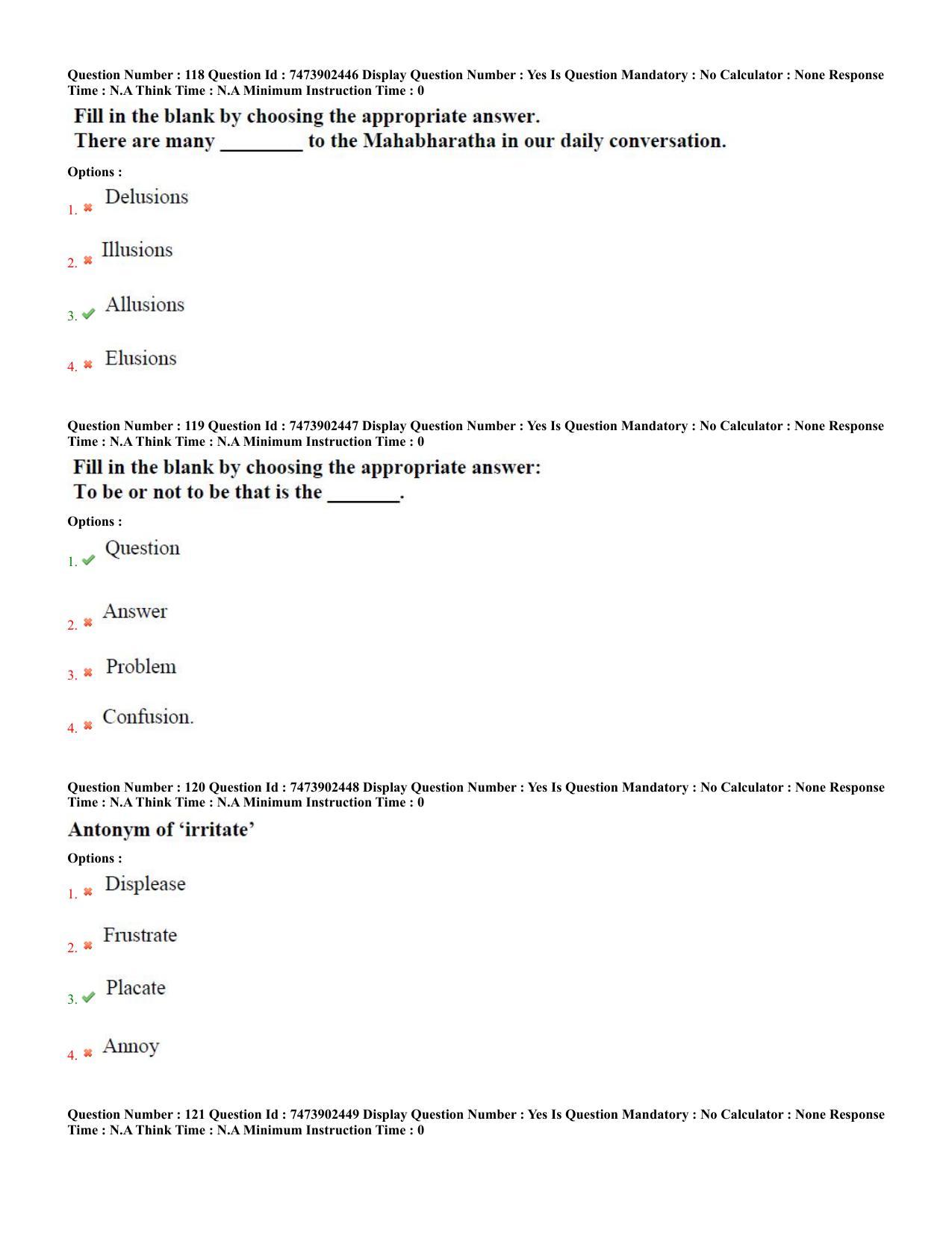 AP ICET 2023 - Shift 2 Question Paper With Preliminary Keys - Page 57