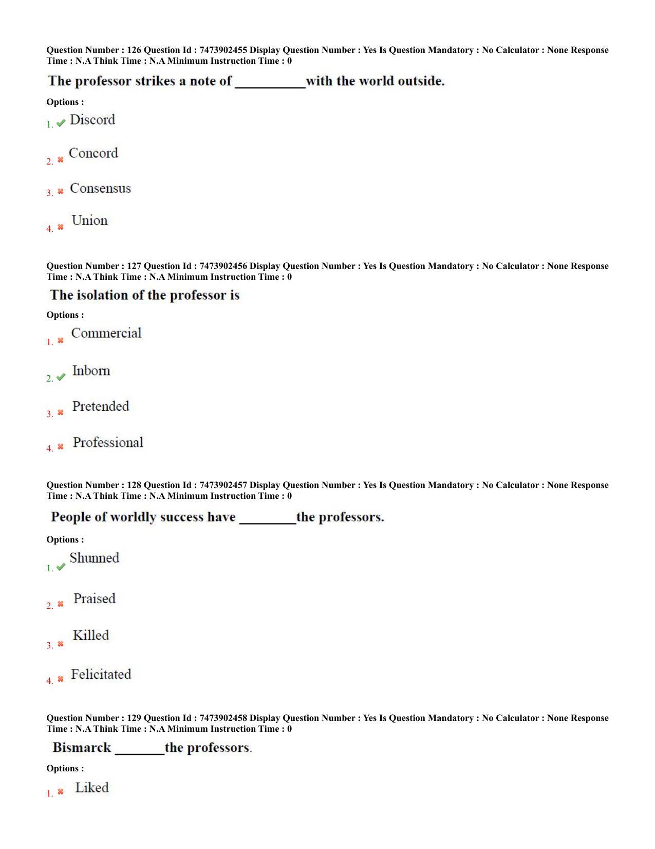 AP ICET 2023 - Shift 2 Question Paper With Preliminary Keys - Page 60