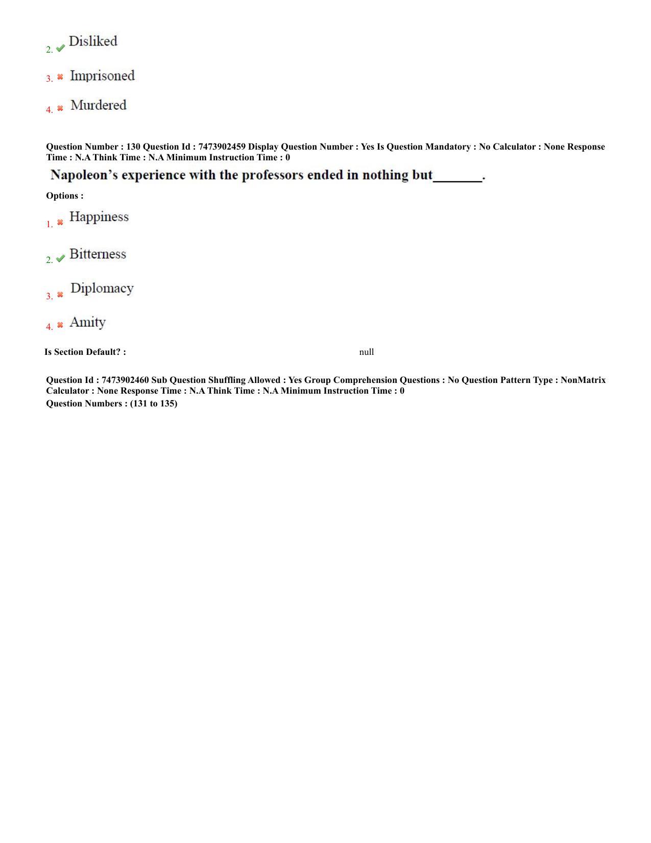 AP ICET 2023 - Shift 2 Question Paper With Preliminary Keys - Page 61