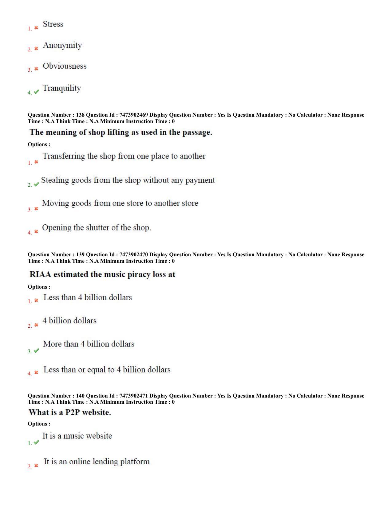 AP ICET 2023 - Shift 2 Question Paper With Preliminary Keys - Page 65