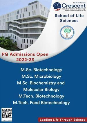 B.S. Abdur Rahman University PG Admission Brochure 2022-23