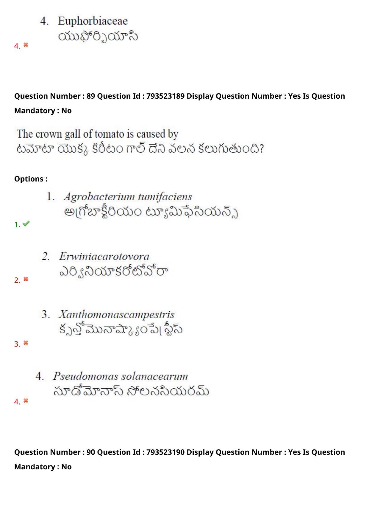 AP PGCET 2021 Botany Question Paper with Answer Key - Page 67