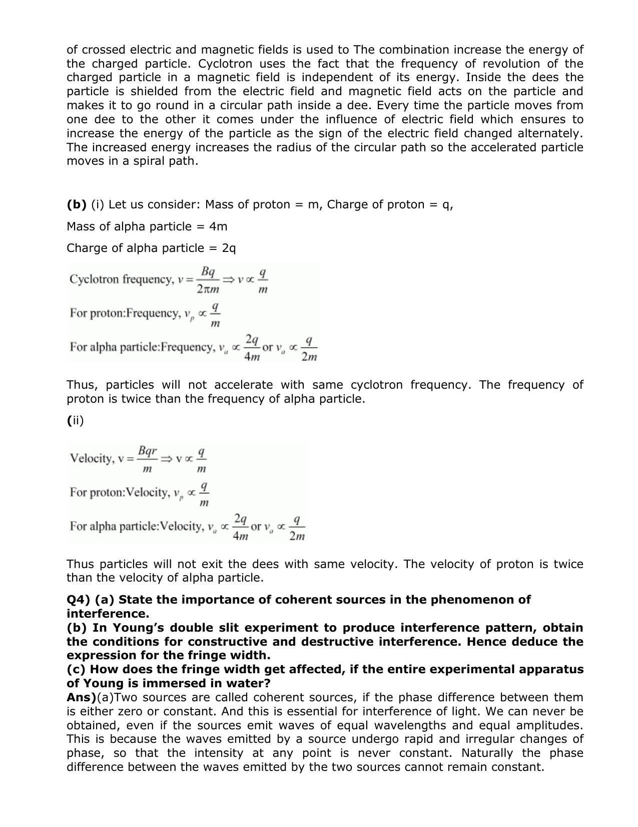 CBSE Class 12 Physics Long Answer Question Bank 1 – Download Important Long Answer Questions - Page 3