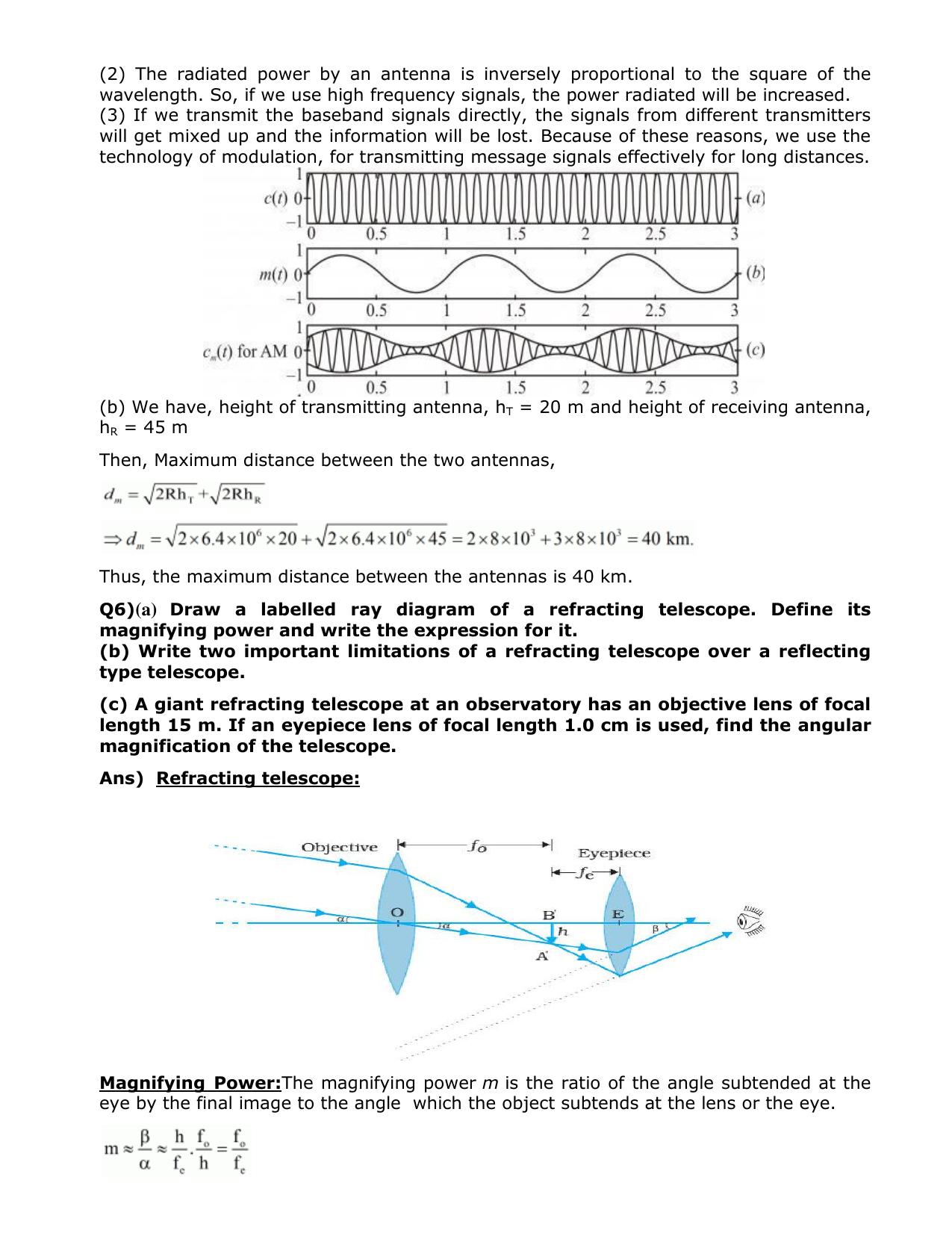 CBSE Class 12 Physics Long Answer Question Bank 1 – Download Important Long Answer Questions - Page 6