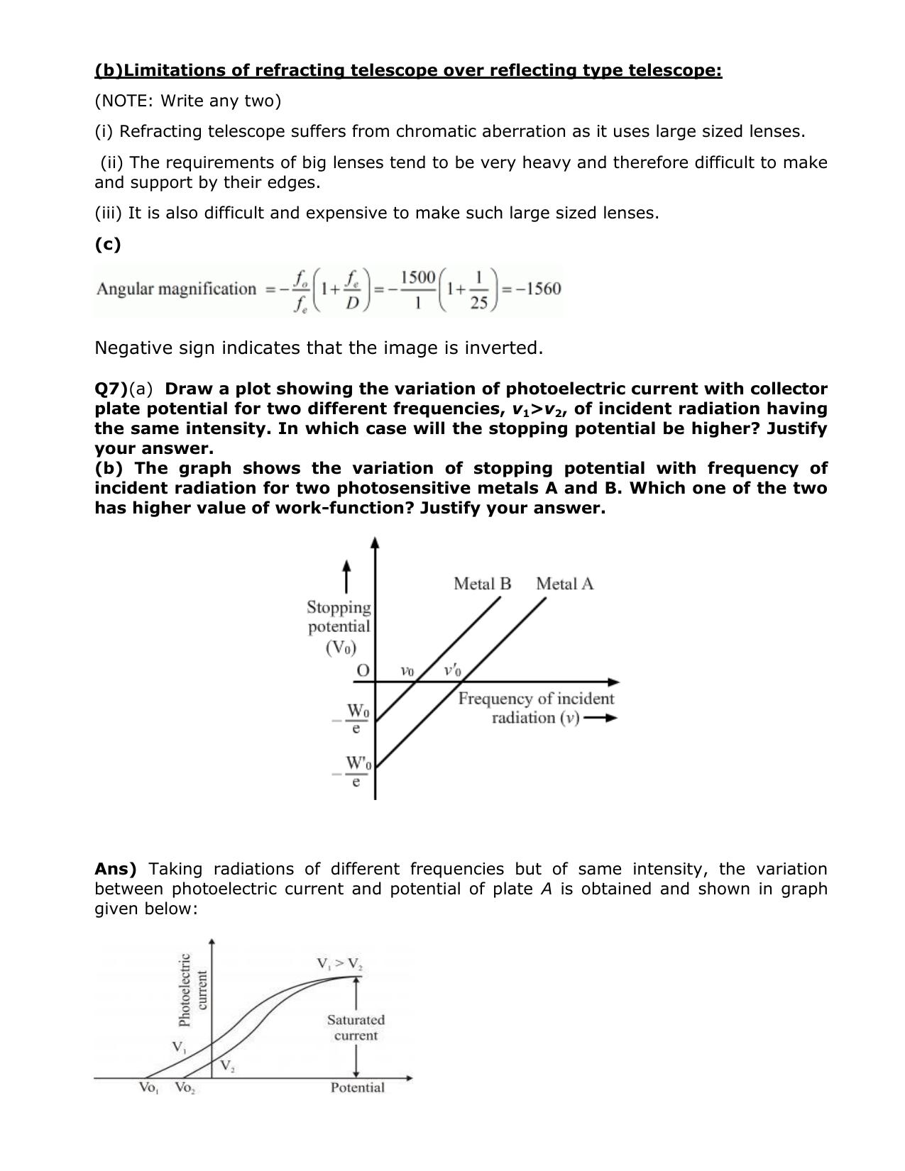 CBSE Class 12 Physics Long Answer Question Bank 1 – Download Important Long Answer Questions - Page 7