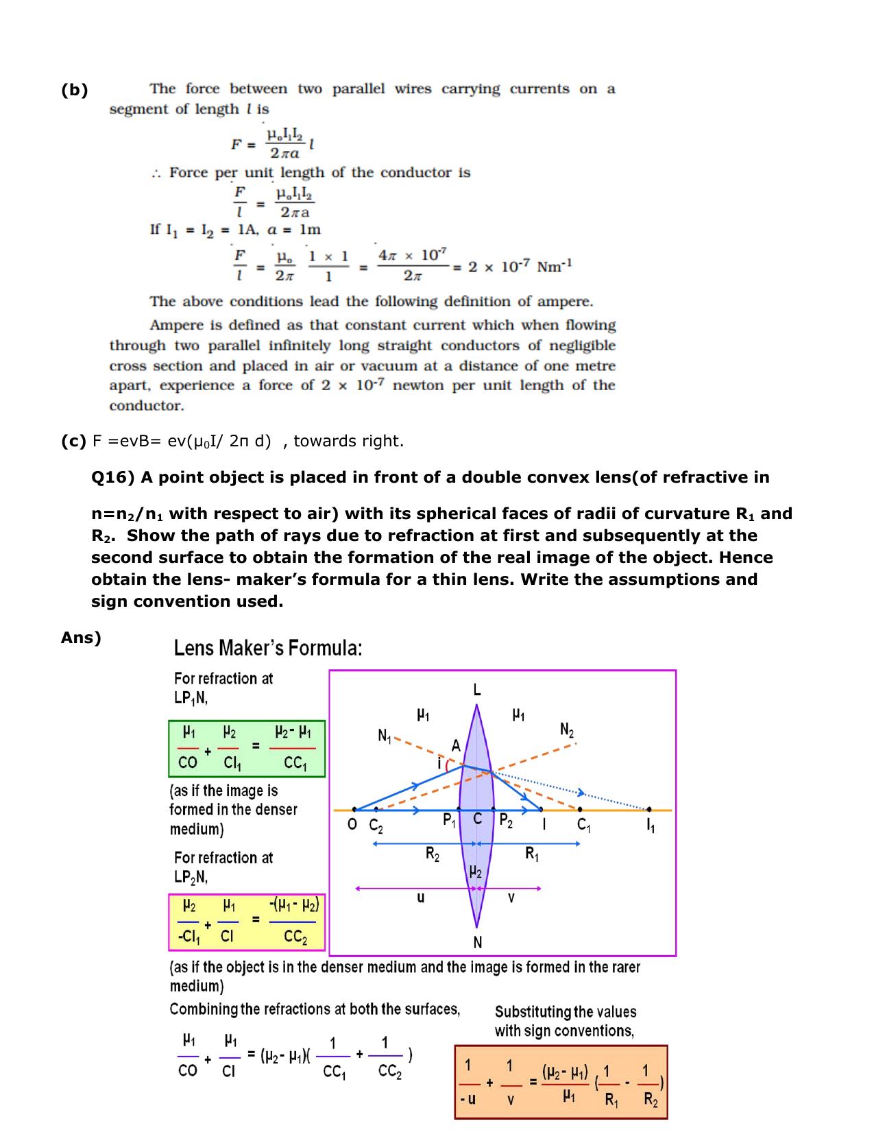 CBSE Class 12 Physics Long Answer Question Bank 1 – Download Important Long Answer Questions - Page 15