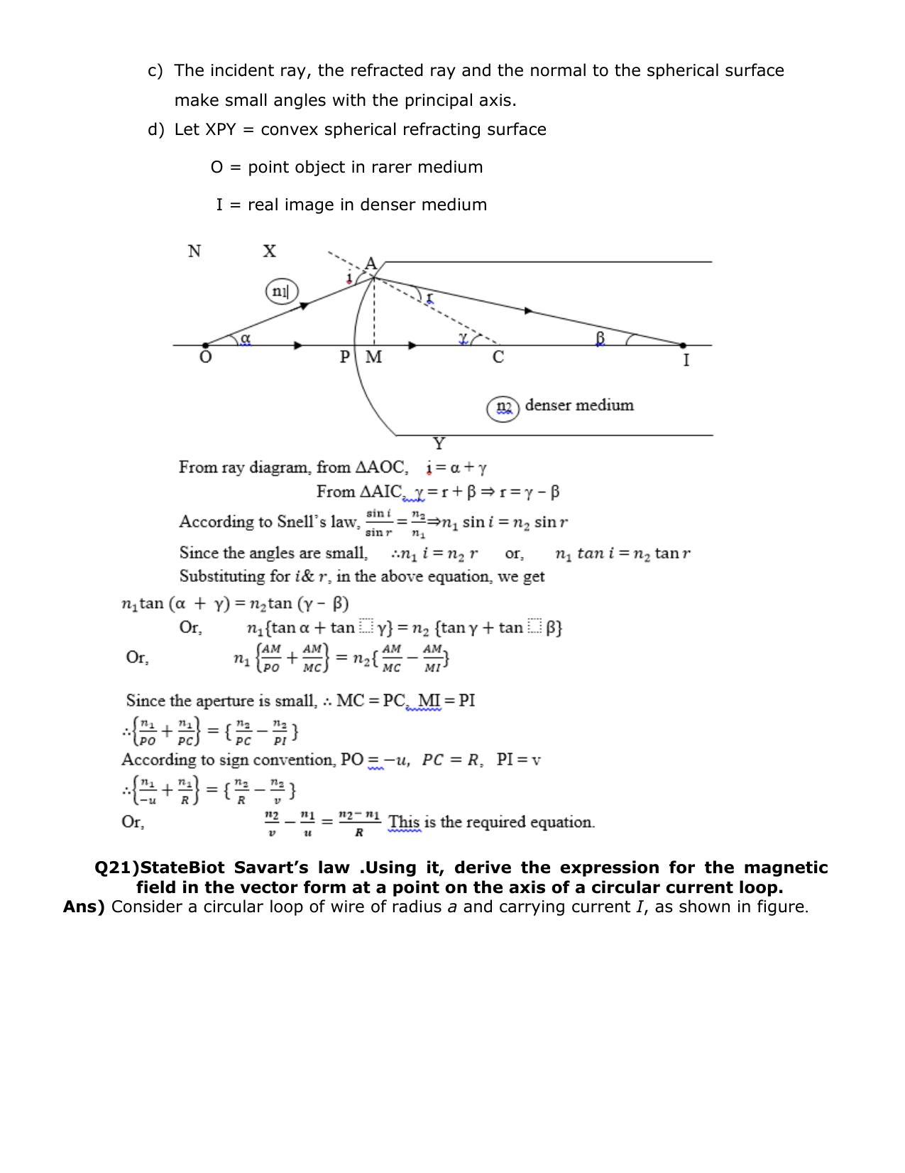 CBSE Class 12 Physics Long Answer Question Bank 1 – Download Important Long Answer Questions - Page 19
