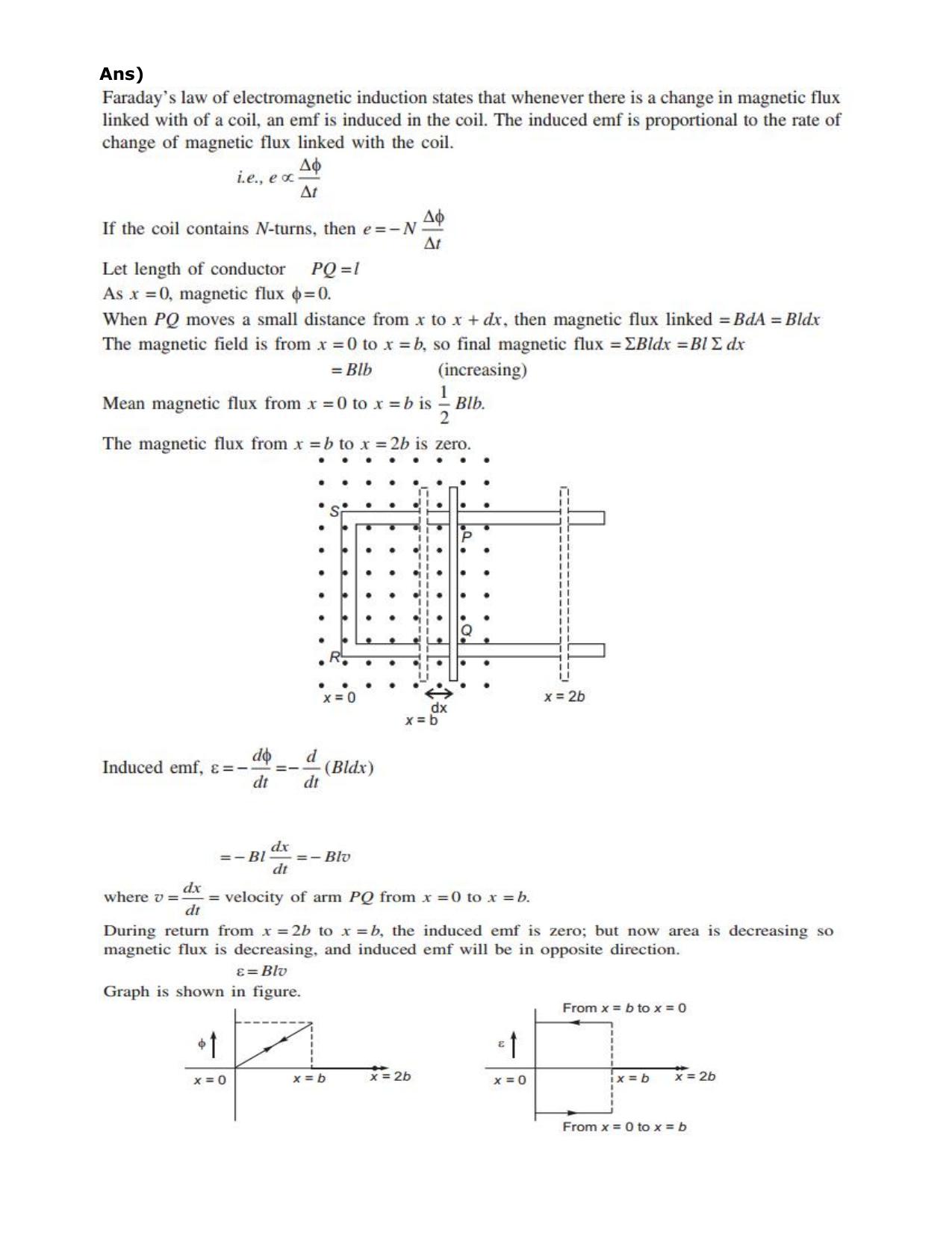 CBSE Class 12 Physics Long Answer Question Bank 1 – Download Important Long Answer Questions - Page 32