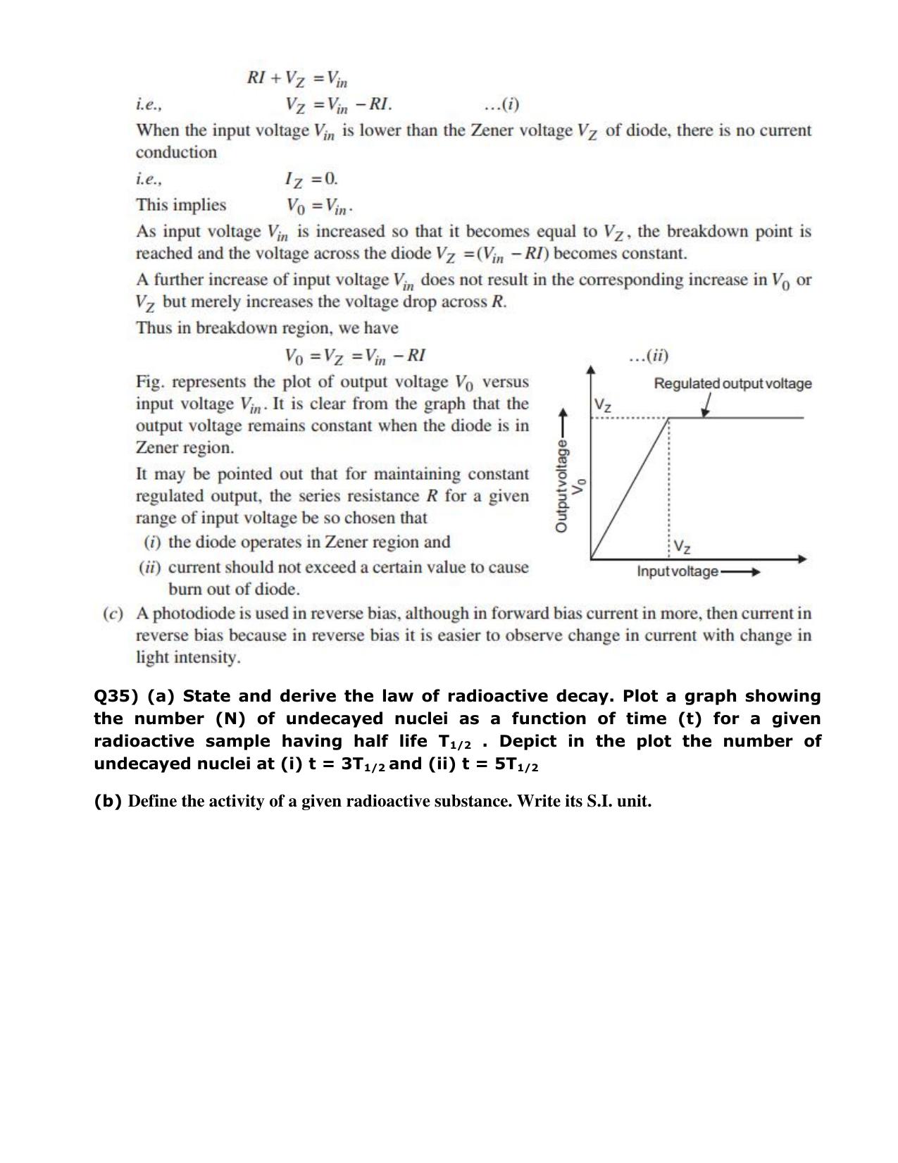 CBSE Class 12 Physics Long Answer Question Bank 1 – Download Important Long Answer Questions - Page 36