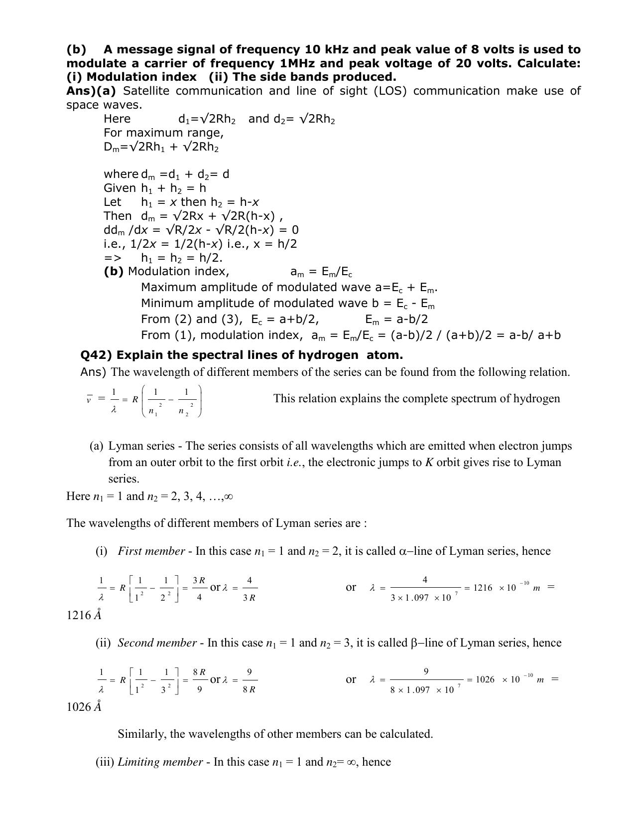 CBSE Class 12 Physics Long Answer Question Bank 1 – Download Important Long Answer Questions - Page 41