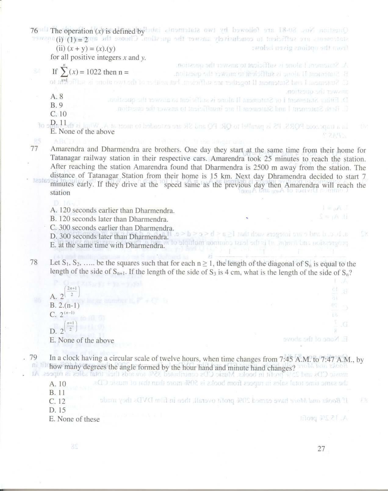 XAT 2010 Question Papers - Page 28