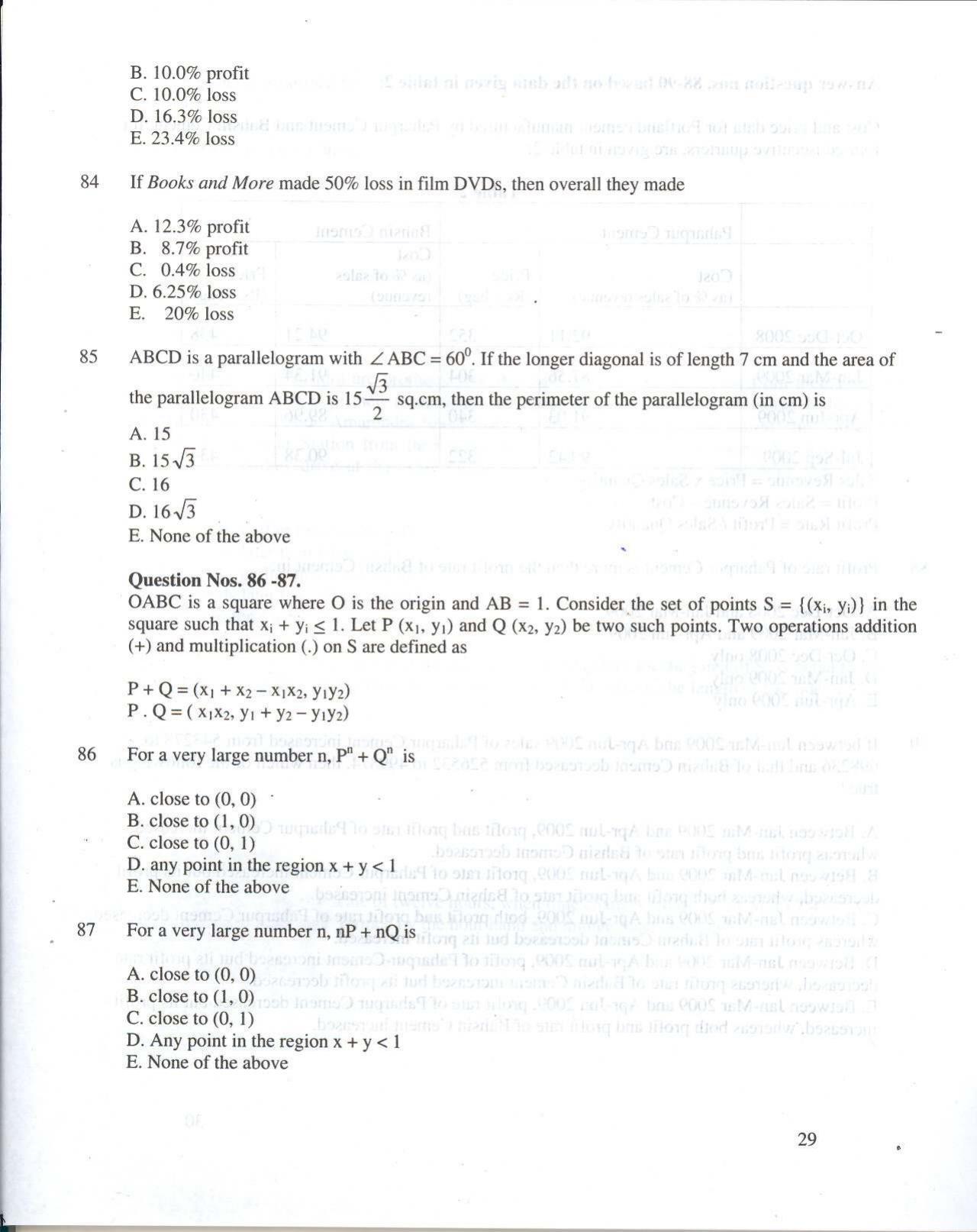 XAT 2010 Question Papers - Page 30