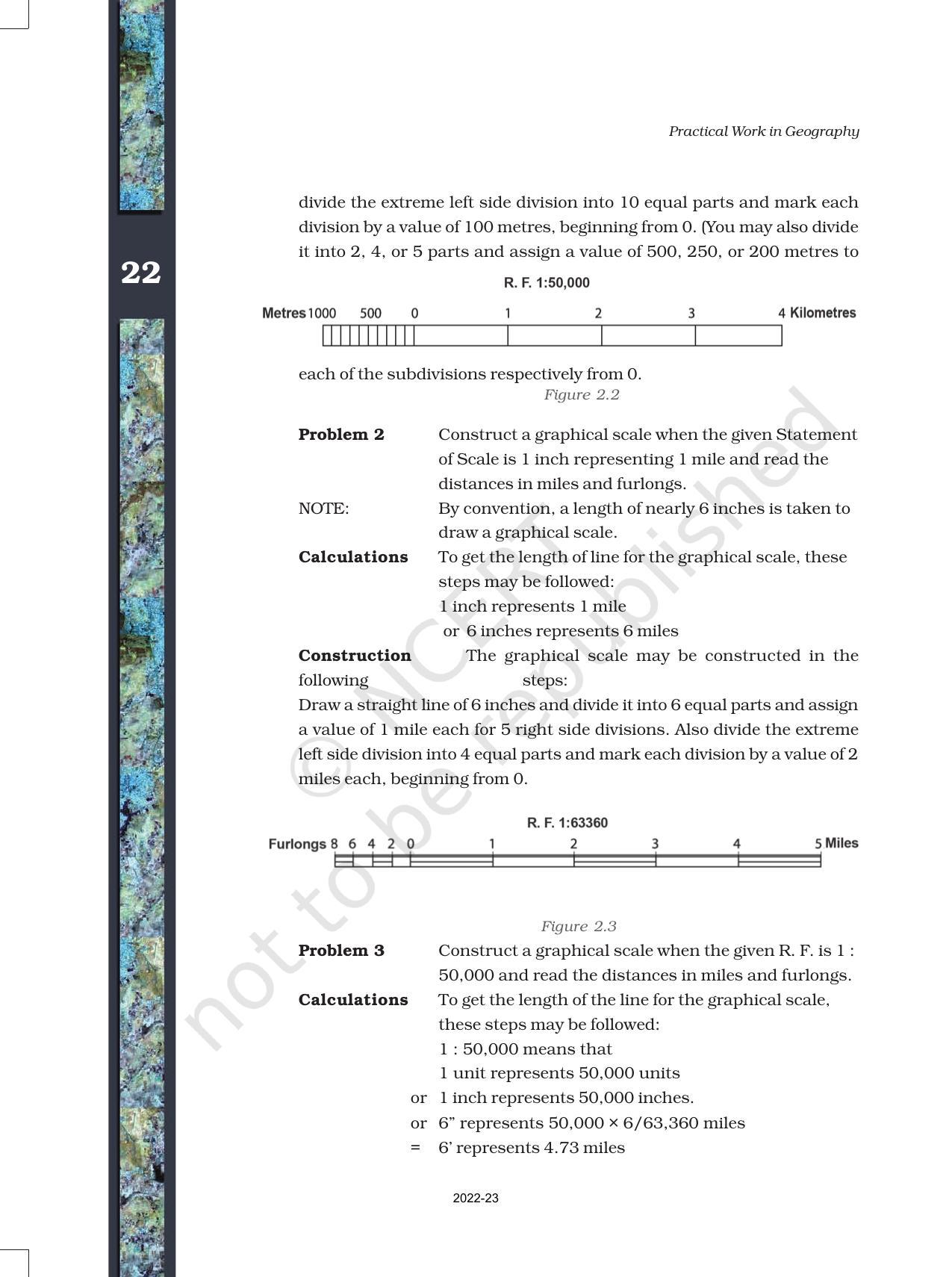 NCERT Book for Class 11 Geography (Part-III) Chapter 2 Map Scale - Page 6