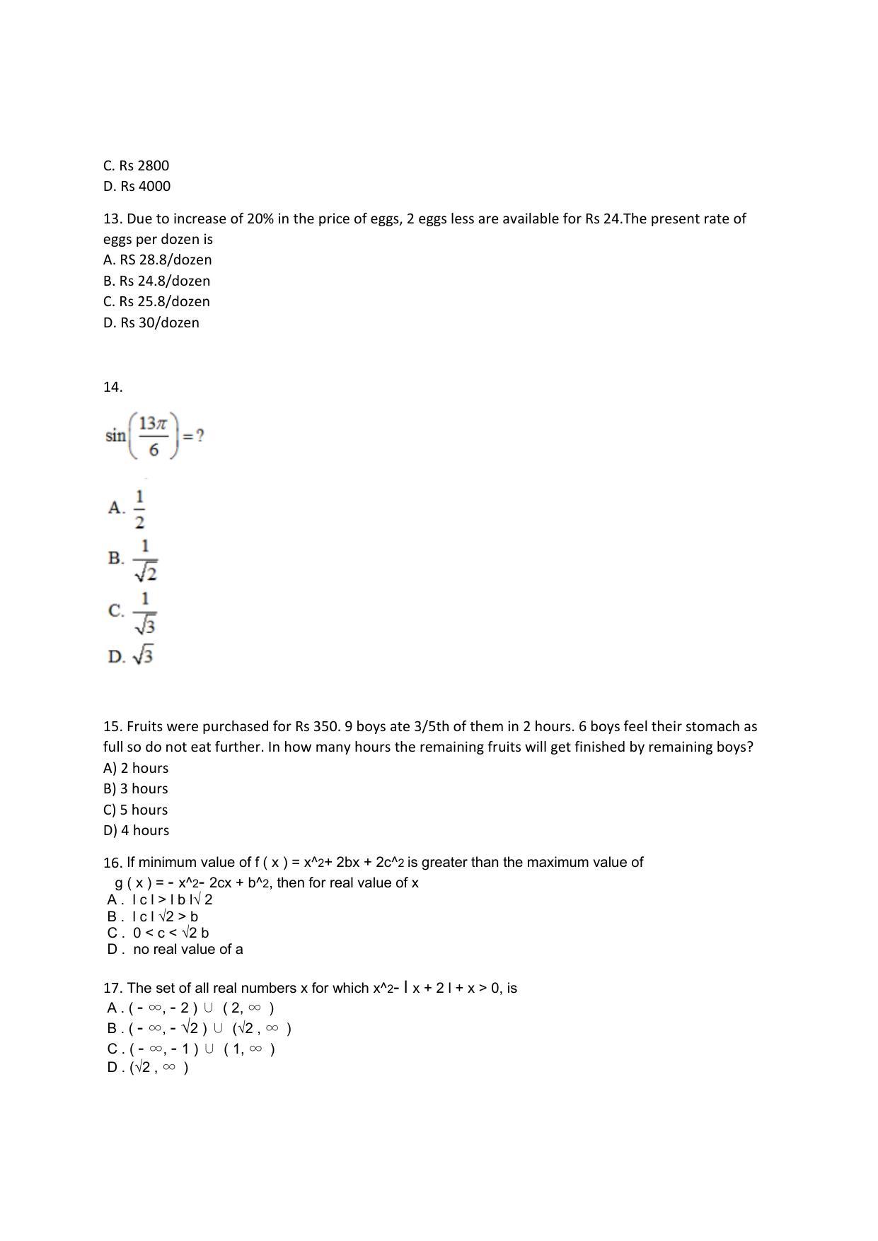 IIM Rohtak IPM Sample Paper - Page 5