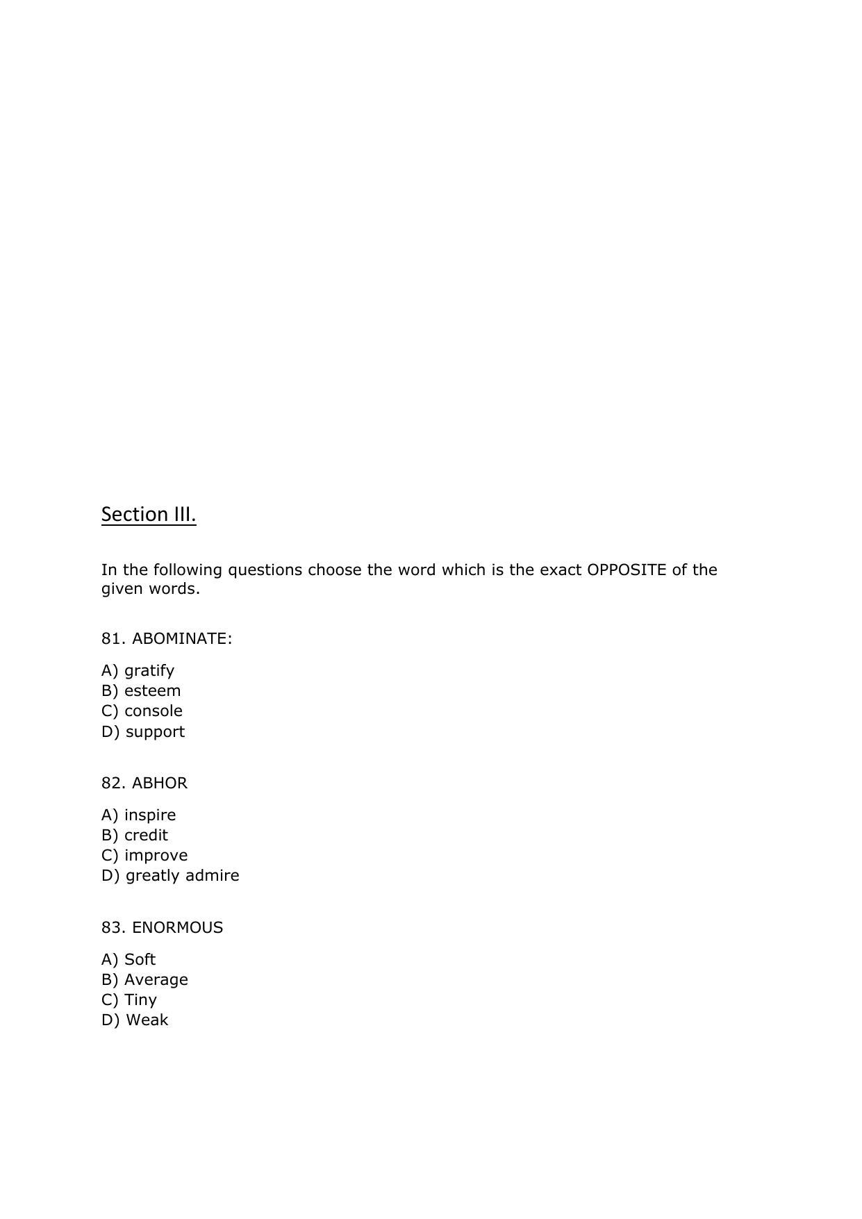 IIM Rohtak IPM Sample Paper - Page 21