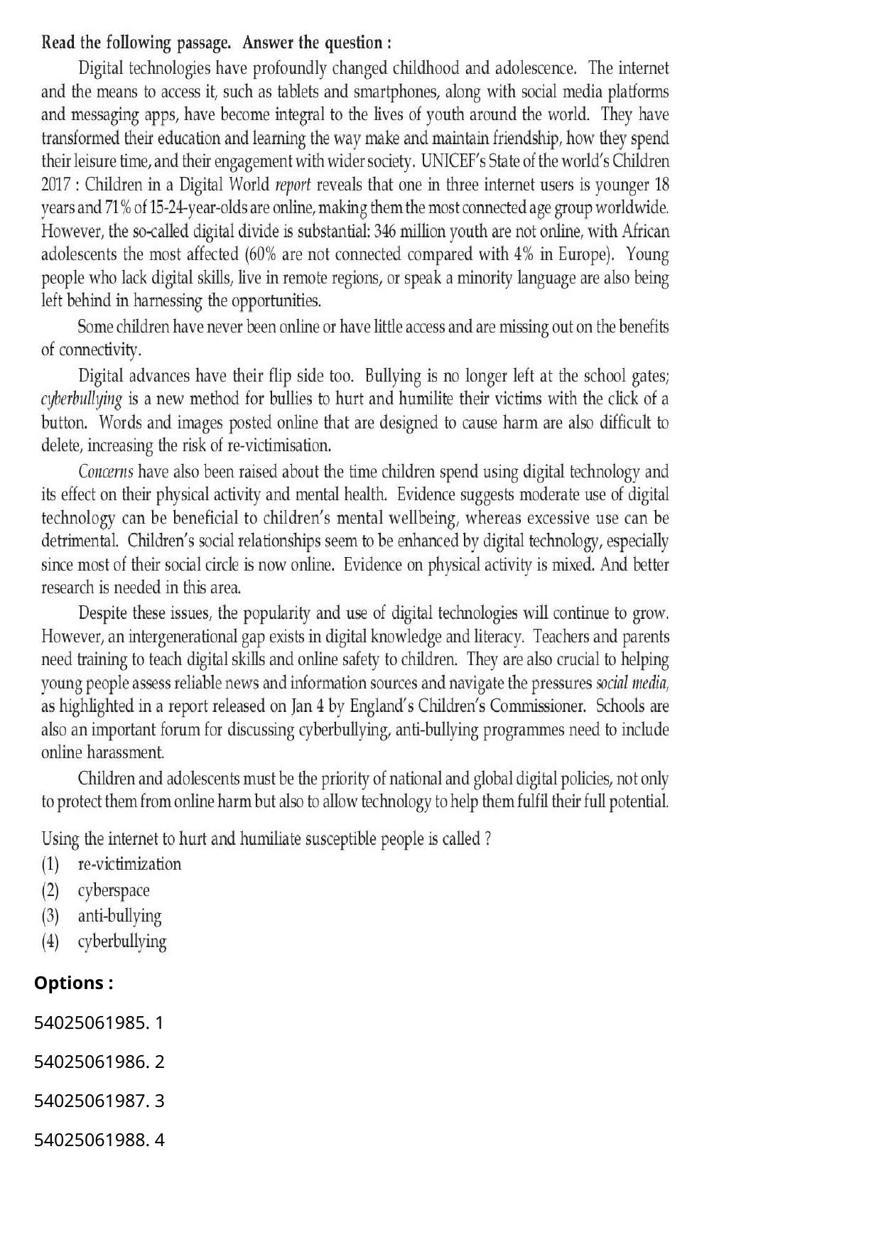 CUET 2023 English-Sanskrit Shift 2 Question Papers - Page 15