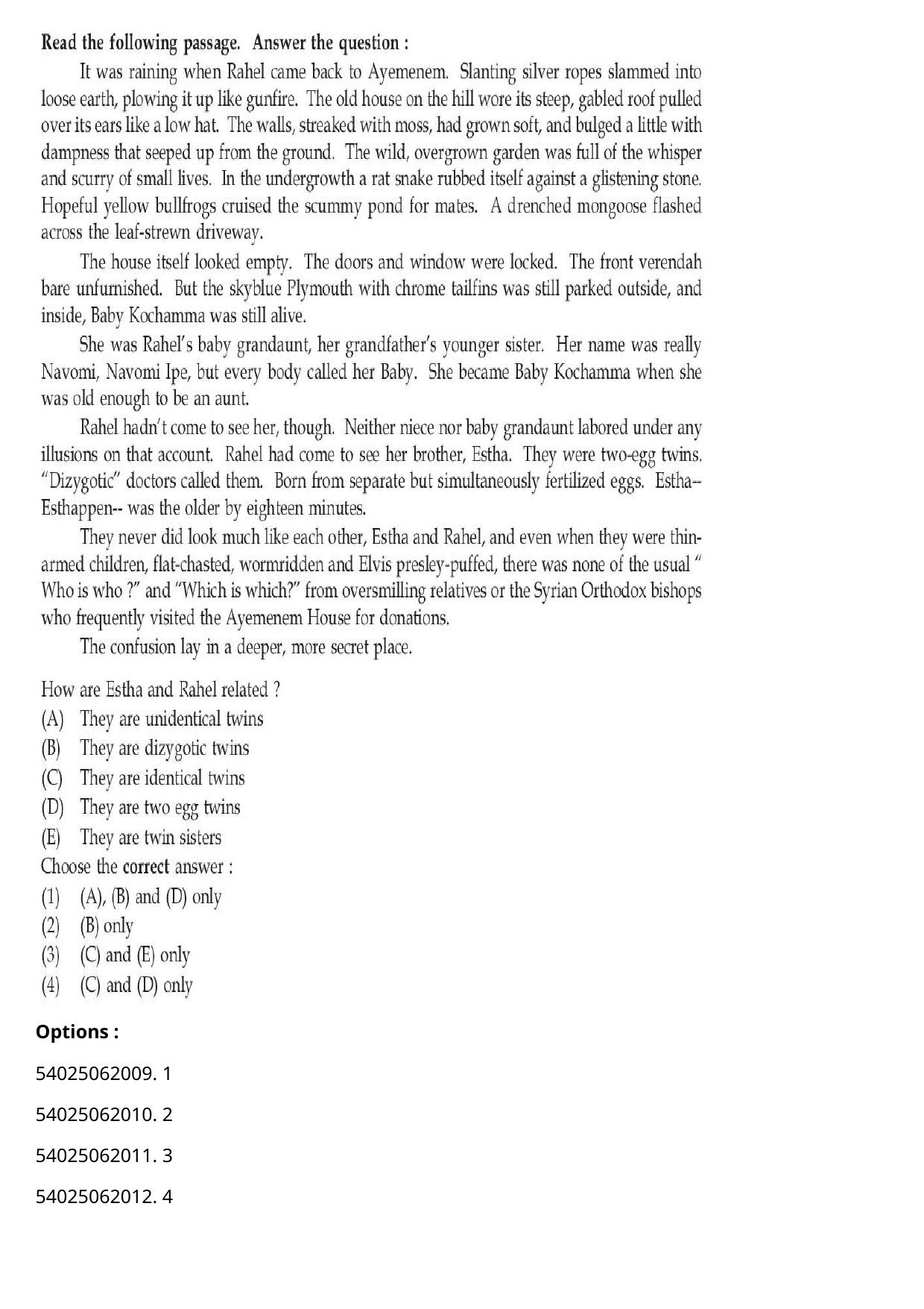 CUET 2023 English-Sanskrit Shift 2 Question Papers - Page 26