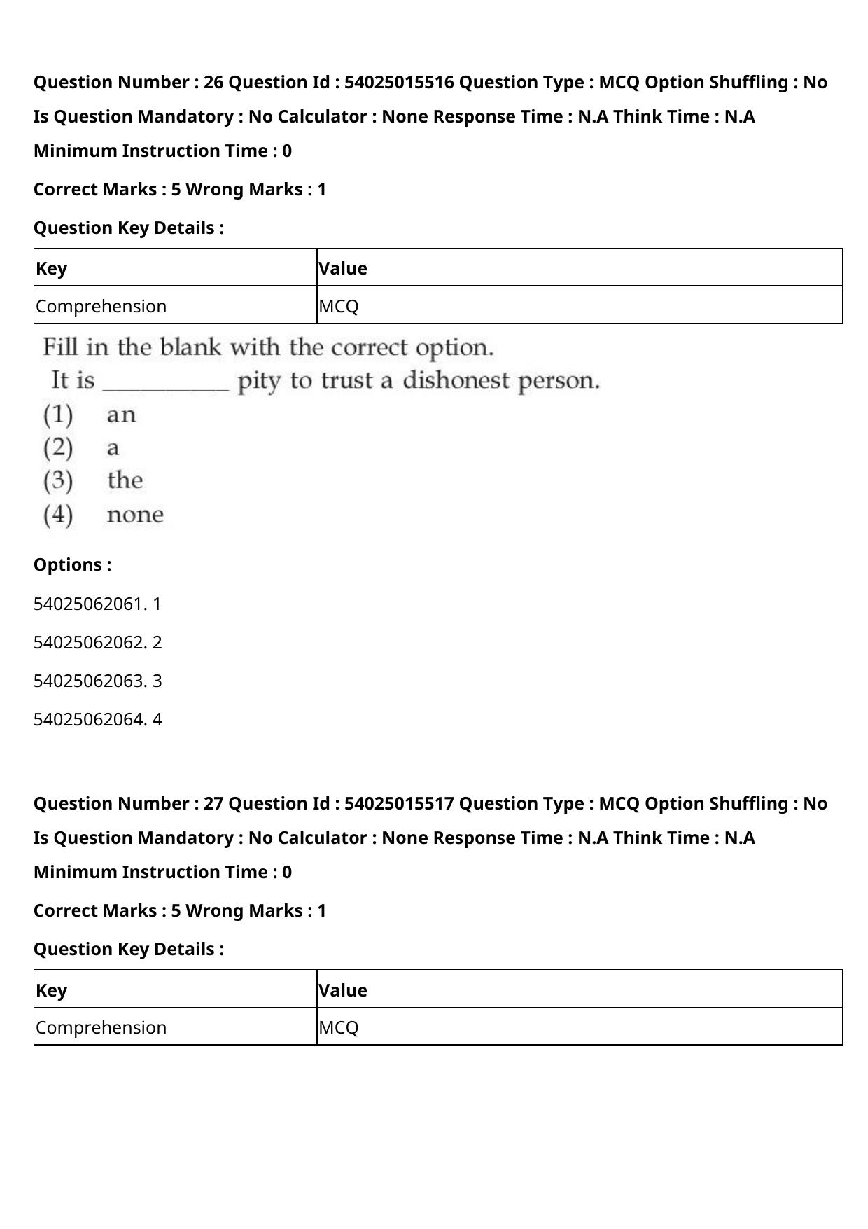 CUET 2023 English-Sanskrit Shift 2 Question Papers - Page 37