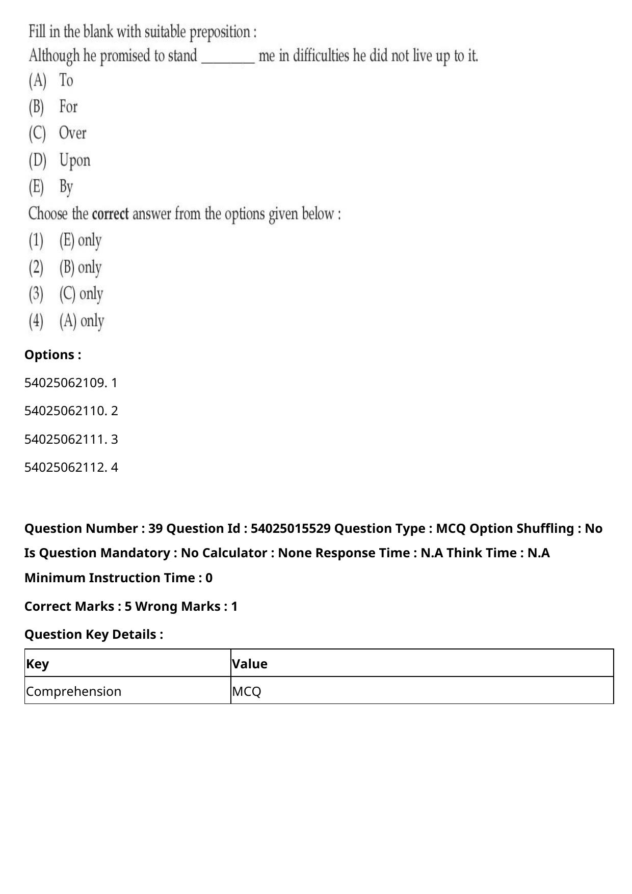 CUET 2023 English-Sanskrit Shift 2 Question Papers - Page 46