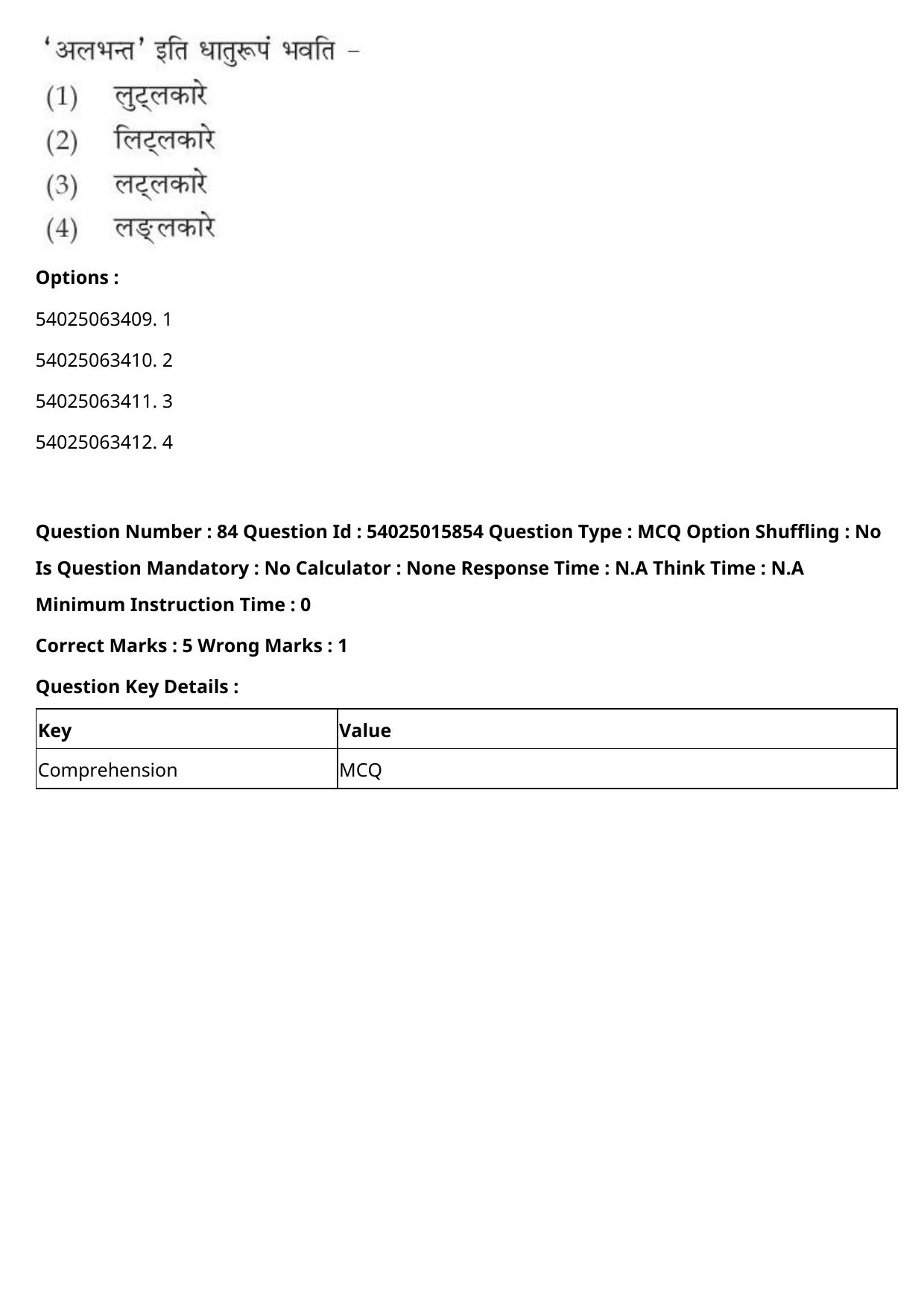 CUET 2023 English-Sanskrit Shift 2 Question Papers - Page 95
