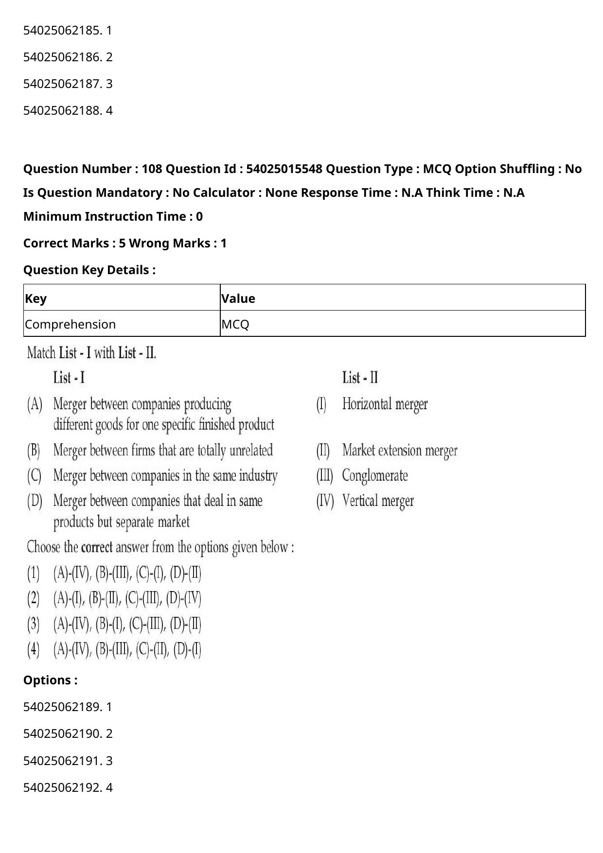CUET 2023 English-Sanskrit Shift 2 Question Papers - Page 115
