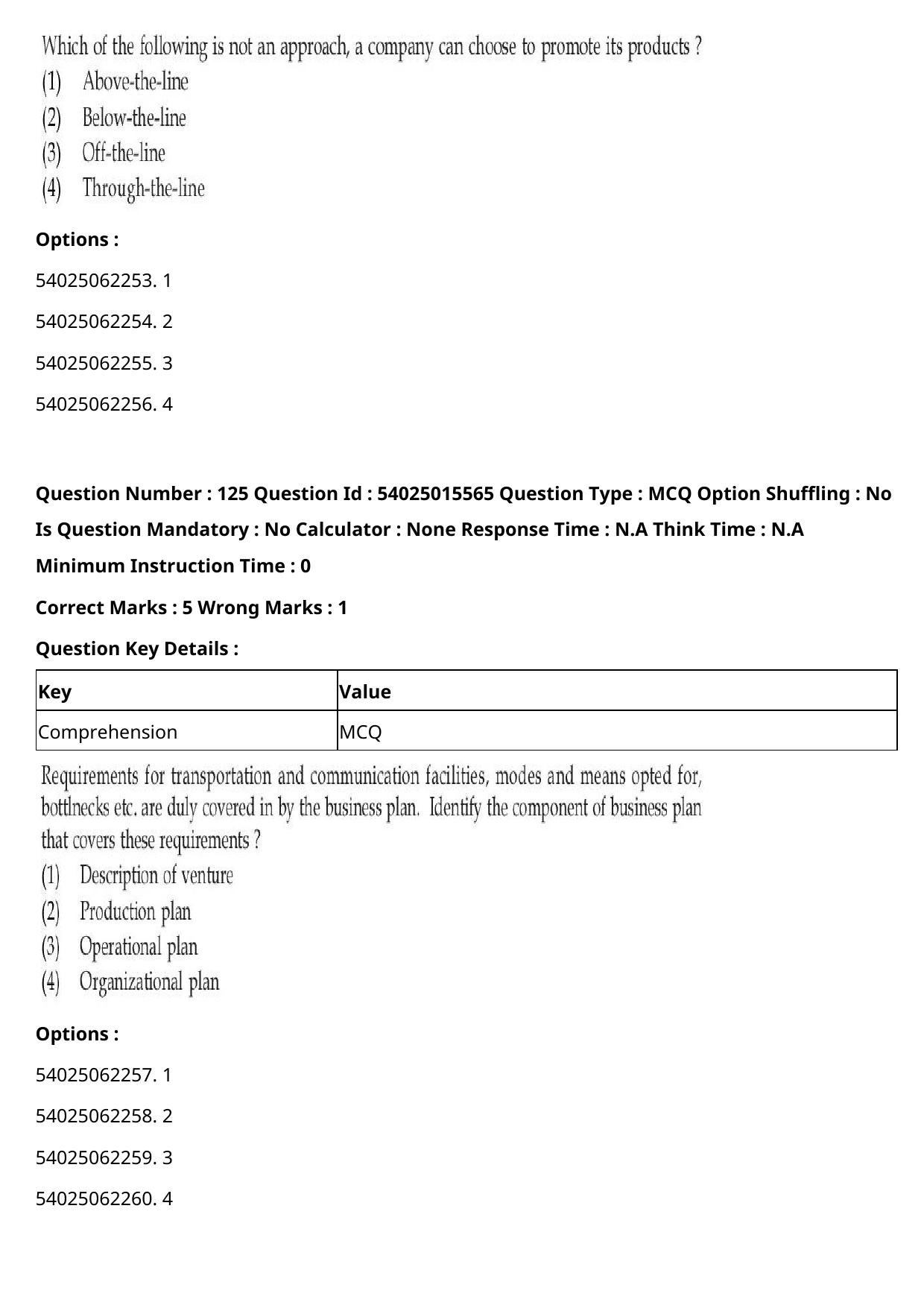 CUET 2023 English-Sanskrit Shift 2 Question Papers - Page 127