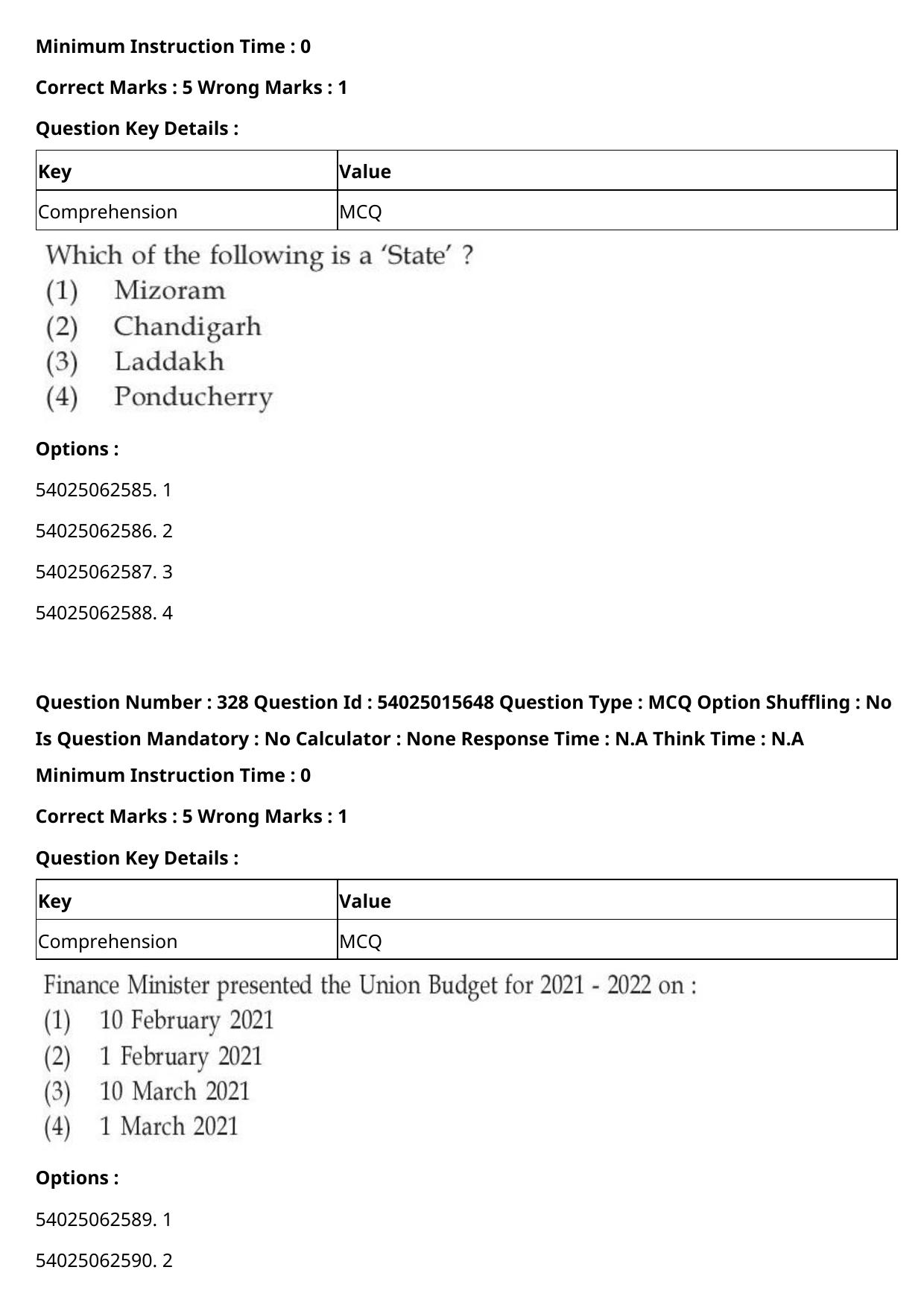 CUET 2023 English-Sanskrit Shift 2 Question Papers - Page 288